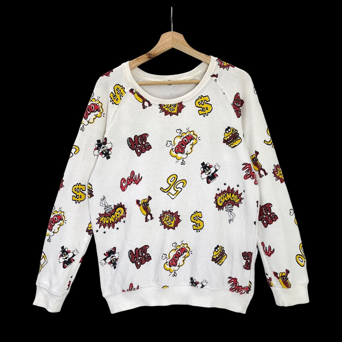 Japanese Brand Co&Lu Art Fullprint Crewneck Sweatshirt Size M Size US M / EU 48-50 / 2 - 3 Thumbnail
