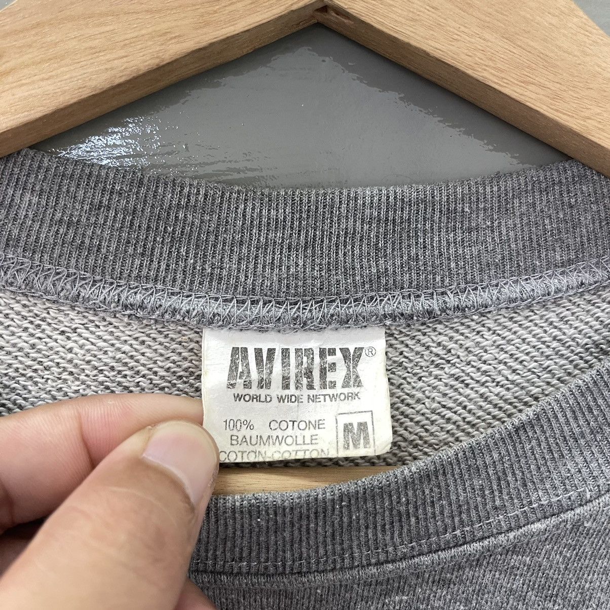 Avirex 90s Army Force Avirex Usa Crewneck Sweatshirt Size M Size US M / EU 48-50 / 2 - 8 Thumbnail