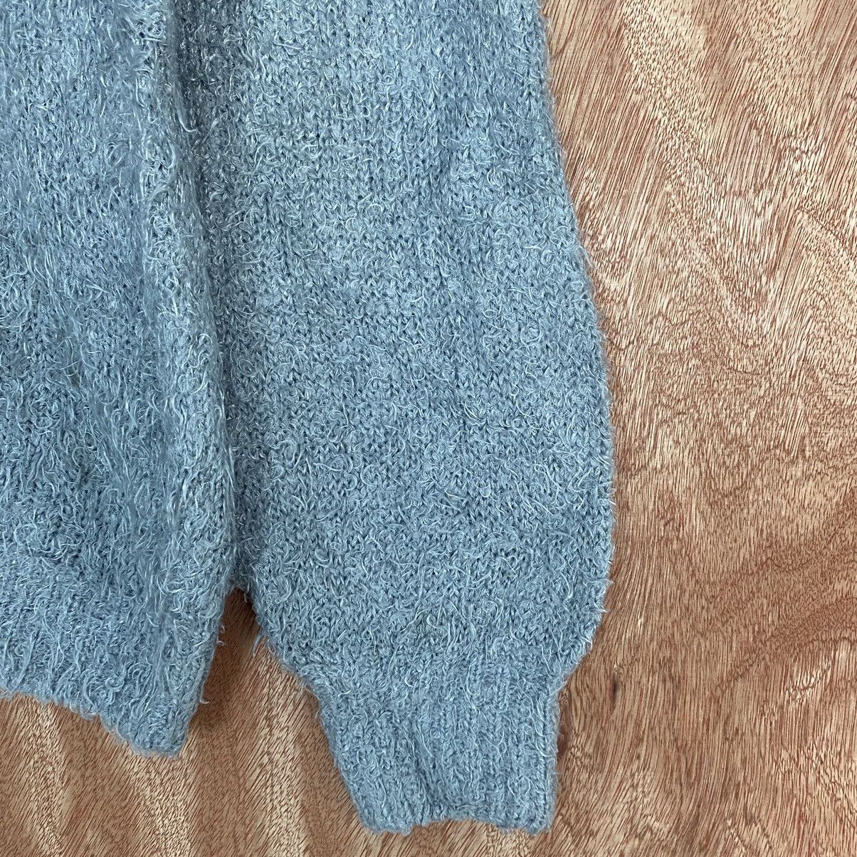 Homespun Knitwear GU Japan Grey Mohair Shag Shaggy fur Knitwear Size US M / EU 48-50 / 2 - 4 Thumbnail