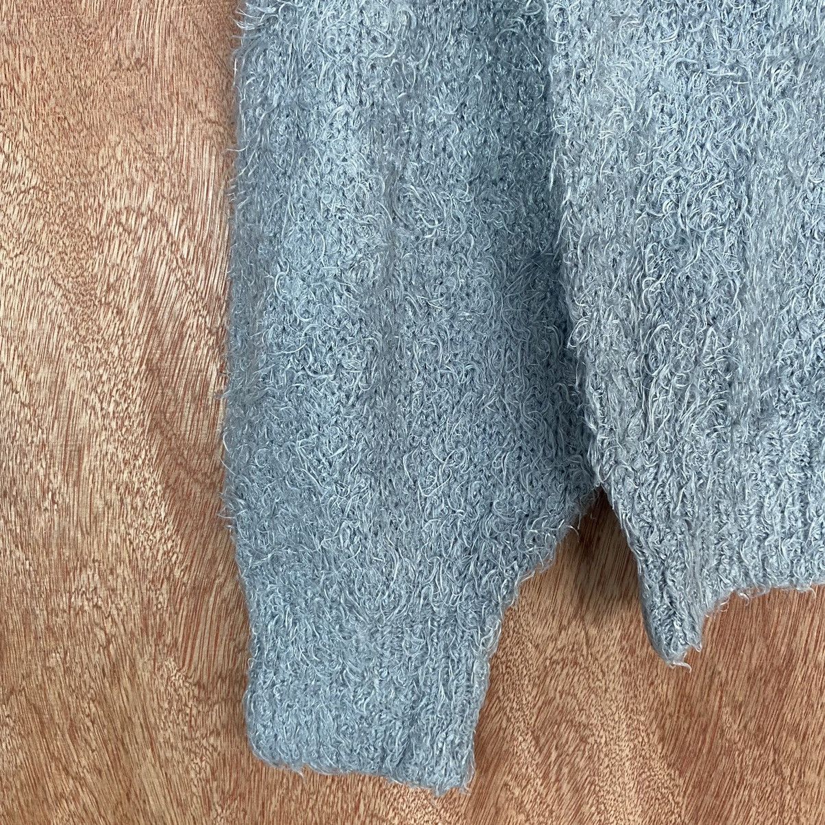 Homespun Knitwear GU Japan Grey Mohair Shag Shaggy fur Knitwear Size US M / EU 48-50 / 2 - 6 Thumbnail