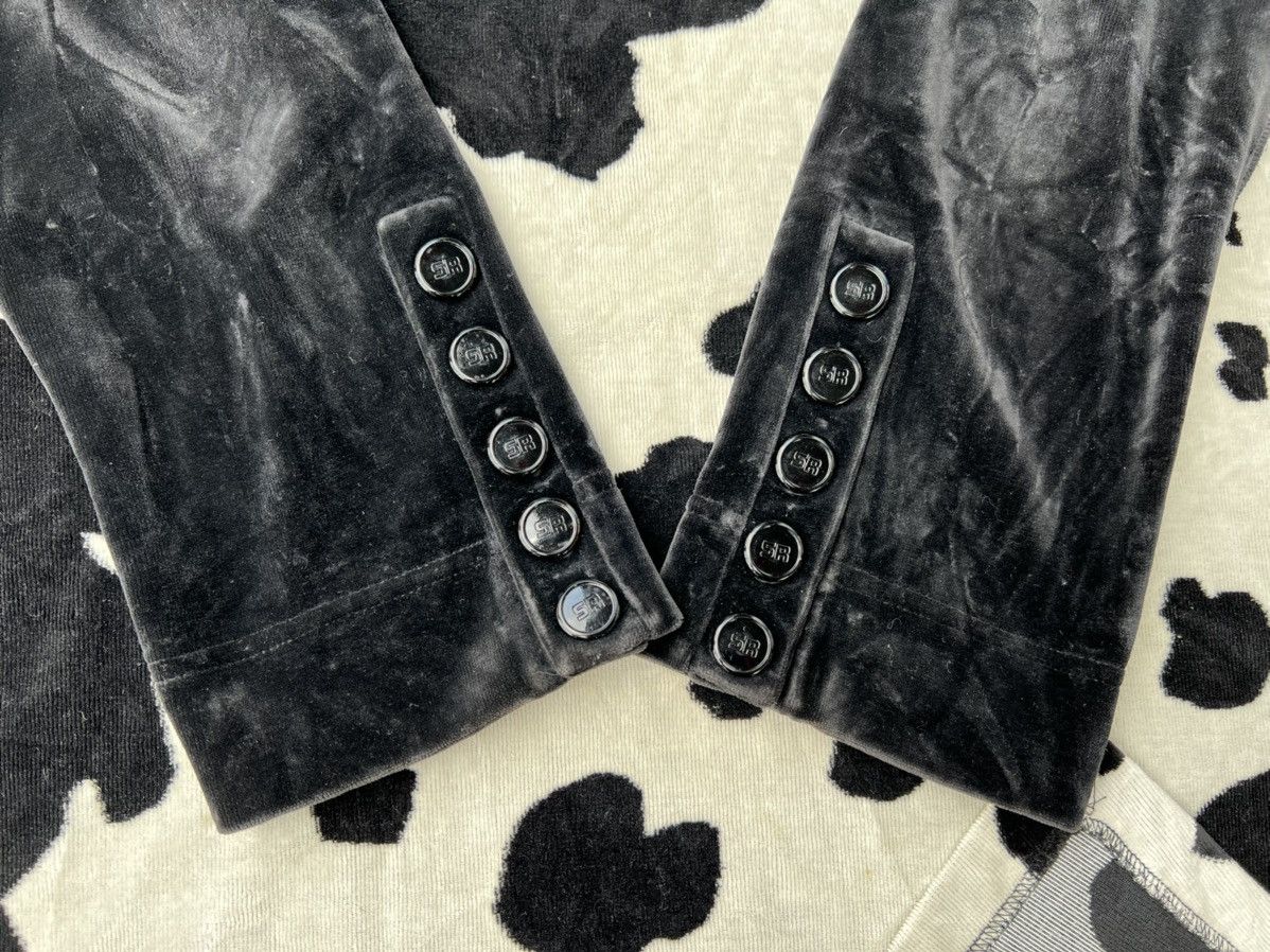 Designer × Sonia Rykiel × Vintage VINTAGE SONIA RYKIEL MILK COW VELVET DRESS Size M / US 6-8 / IT 42-44 - 6 Thumbnail