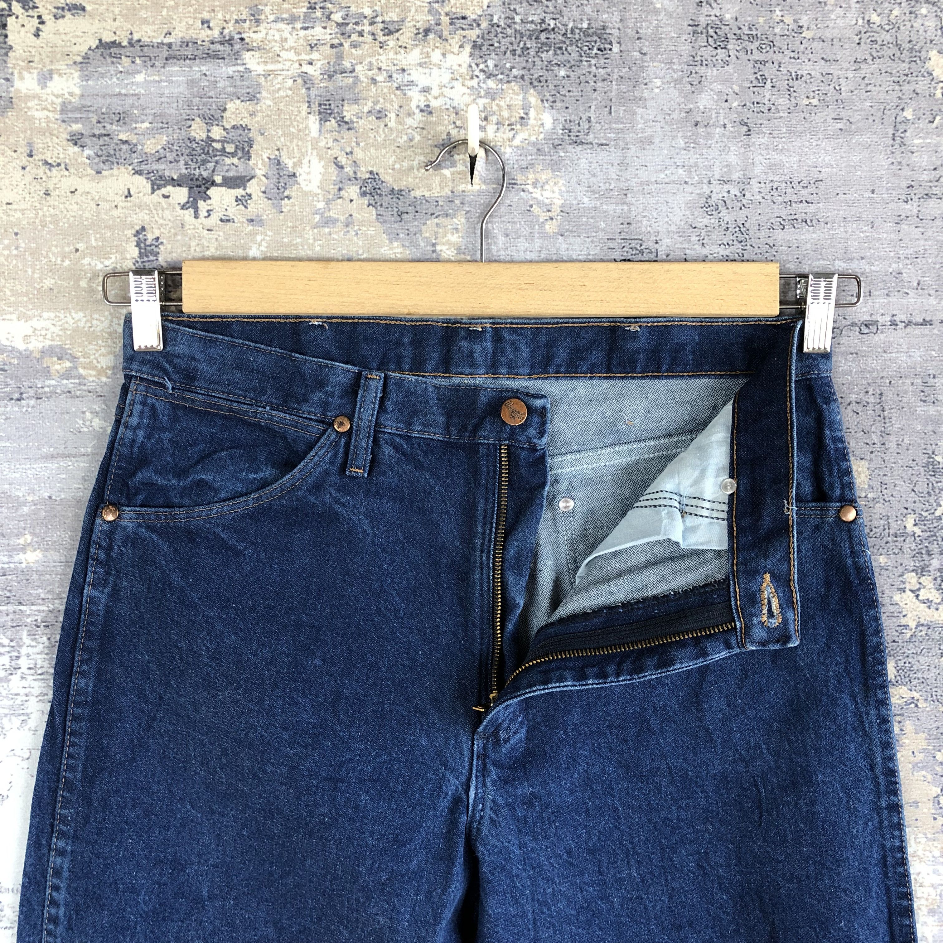 Vintage Vintage Wrangler Jeans Dark Blue Wrangler Denim Pants Size US 32 / EU 48 - 7 Thumbnail