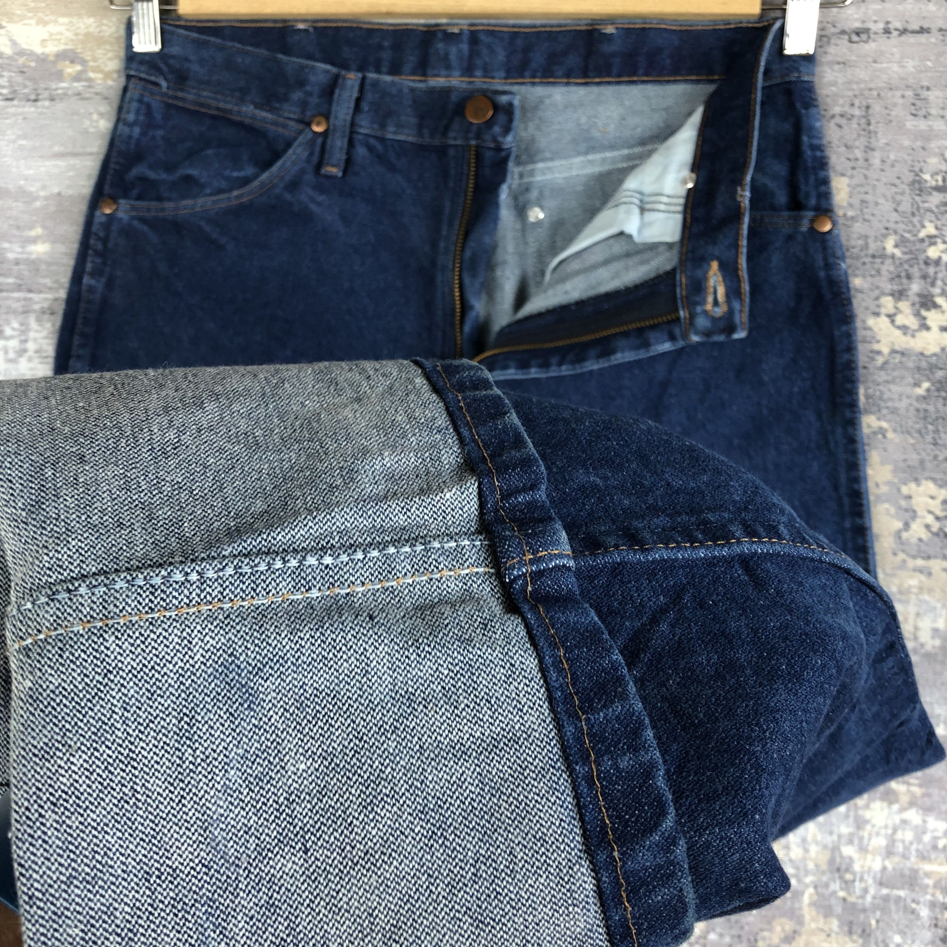 Vintage Vintage Wrangler Jeans Dark Blue Wrangler Denim Pants Size US 32 / EU 48 - 9 Thumbnail