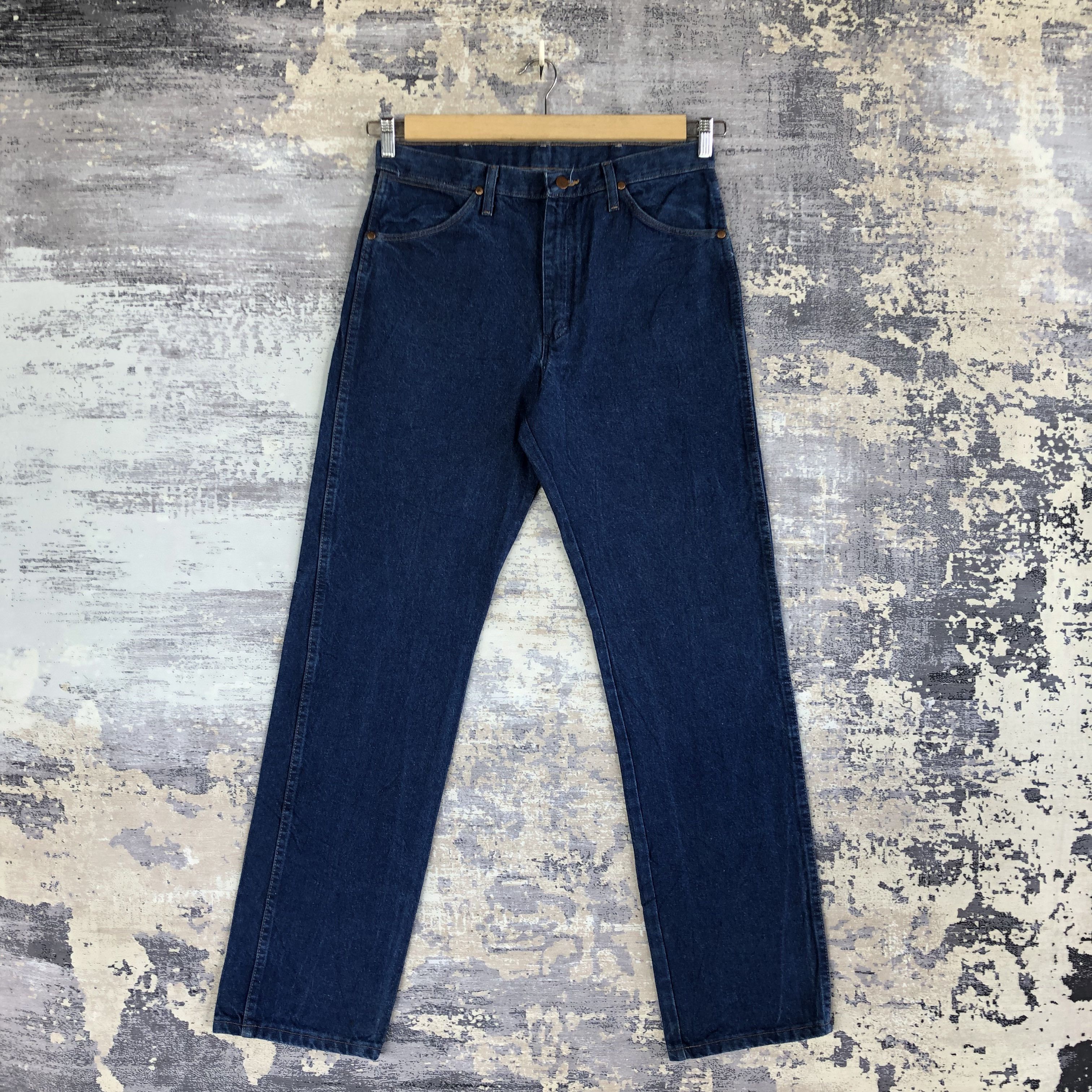 Vintage Vintage Wrangler Jeans Dark Blue Wrangler Denim Pants Size US 32 / EU 48 - 1 Thumbnail