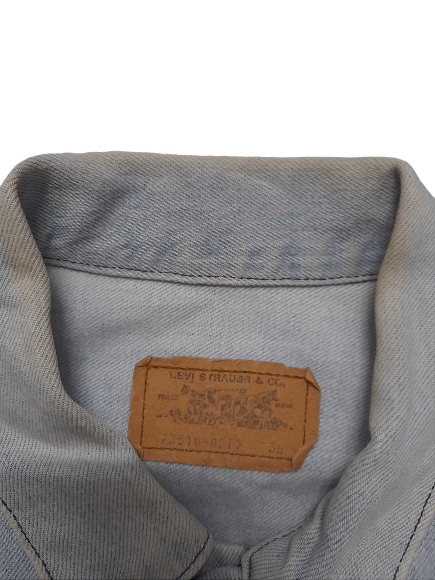 Levi's × Vintage Levis 72510-0217 Single Pocket Denim (E184) Size US S / EU 44-46 / 1 - 5 Thumbnail