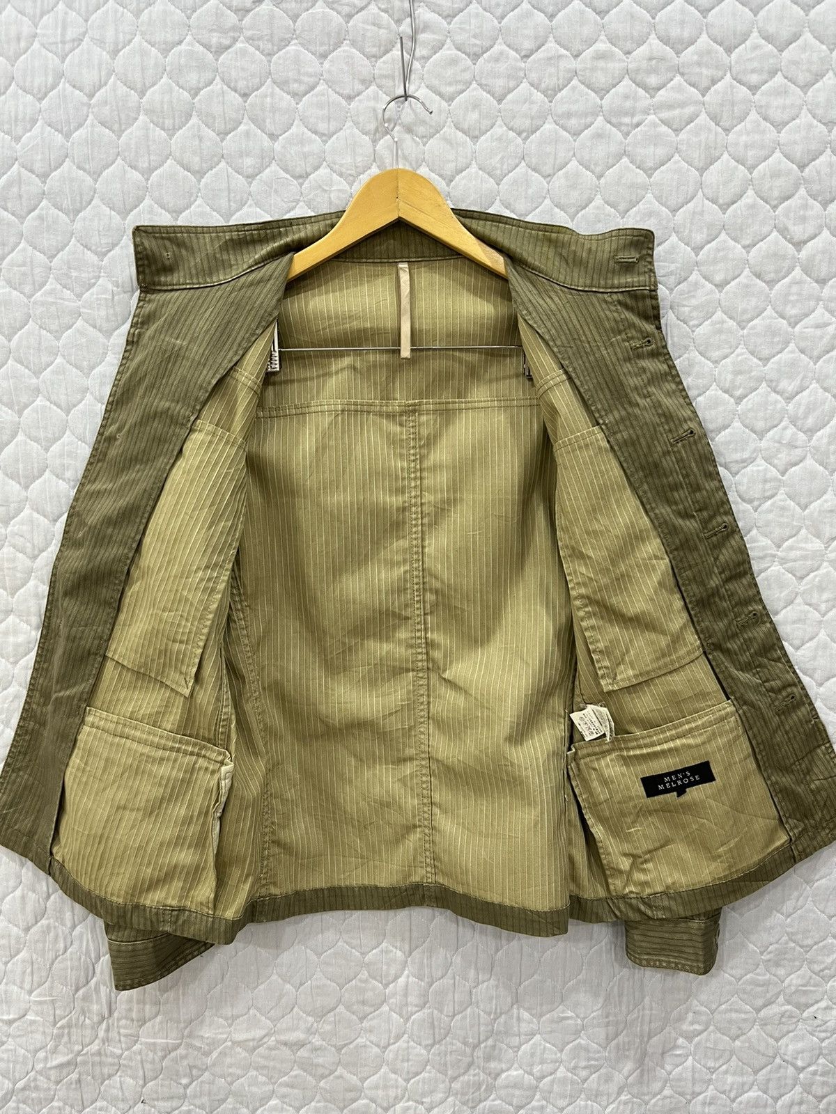 Japanese Brand H. MENS MELROSE JAPANESE BRAND JACKET Size US M / EU 48-50 / 2 - 4 Thumbnail