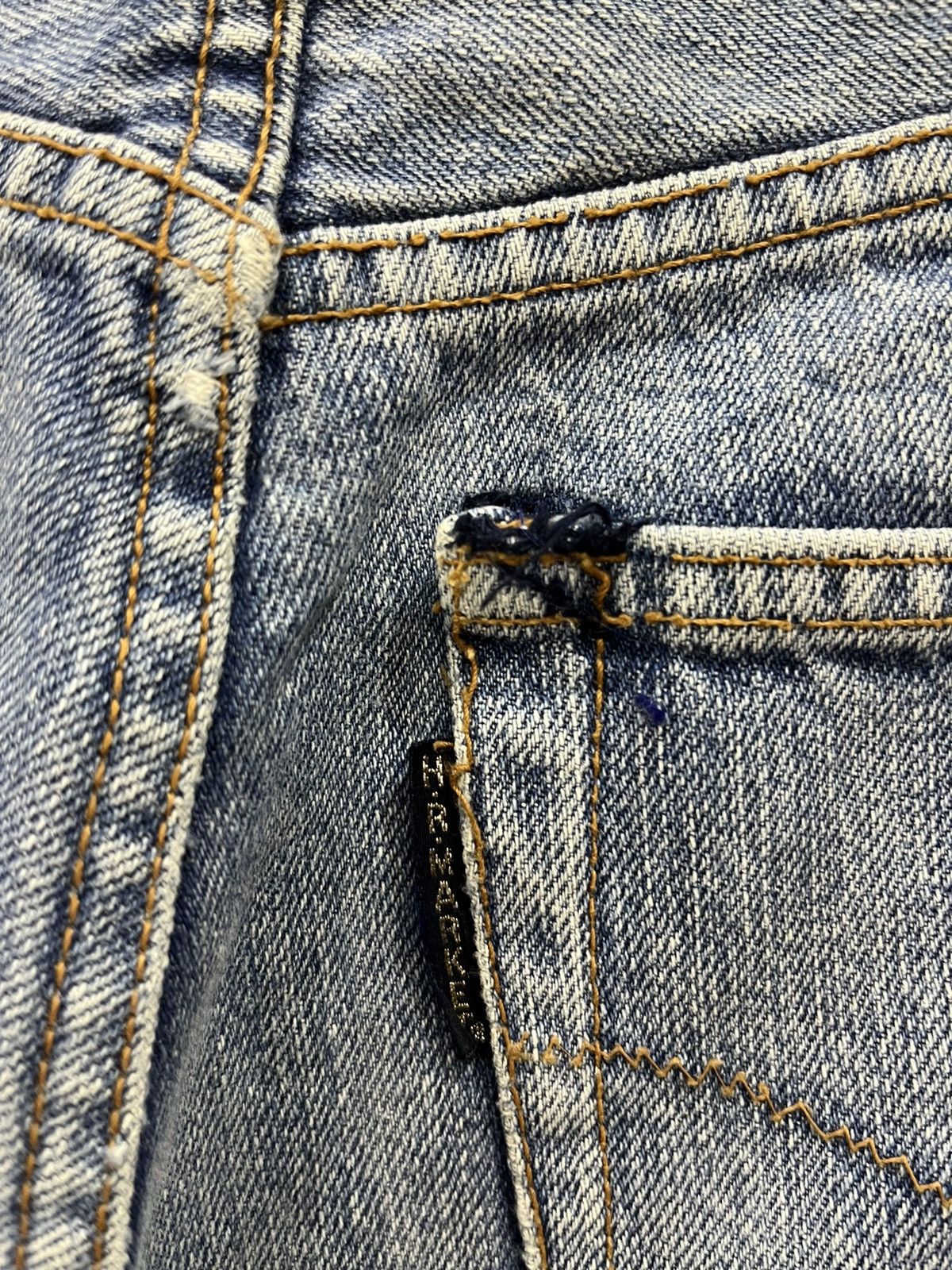 Blue Blue Japan H. VINTAGE HR MARKET DENIM Size US 26 / EU 42 - 9 Thumbnail