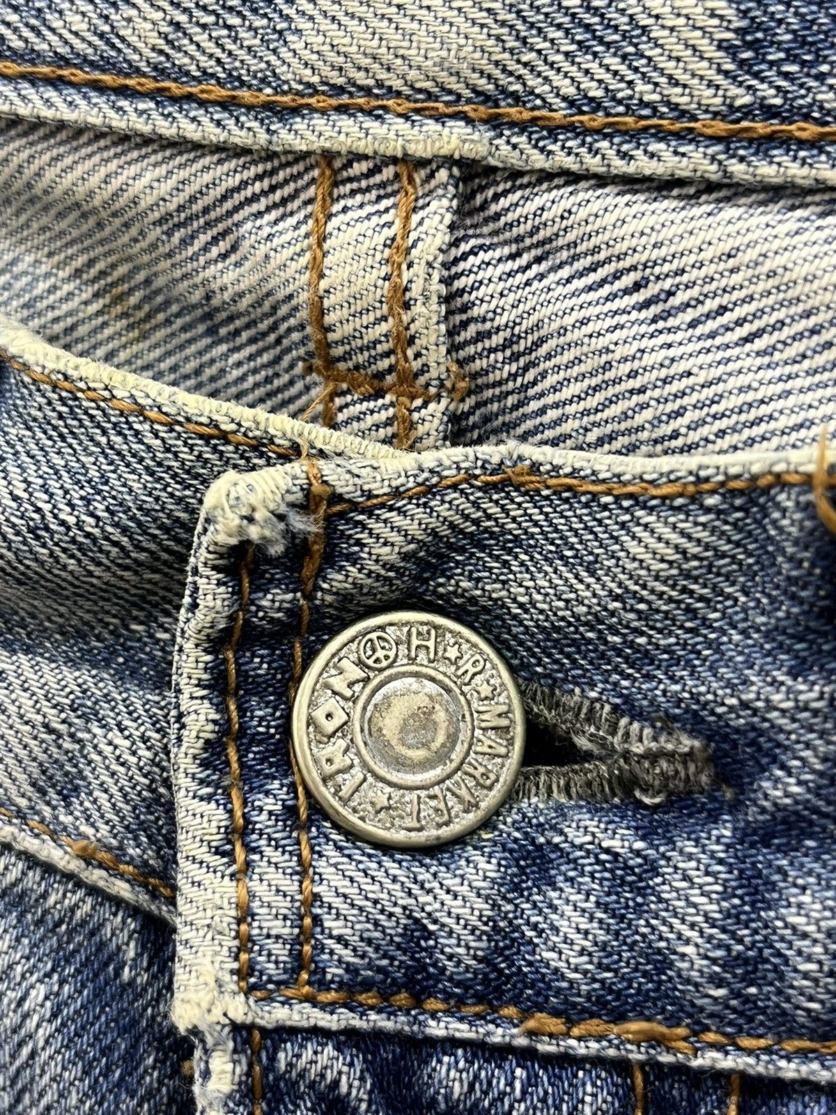 Blue Blue Japan H. VINTAGE HR MARKET DENIM Size US 26 / EU 42 - 5 Thumbnail