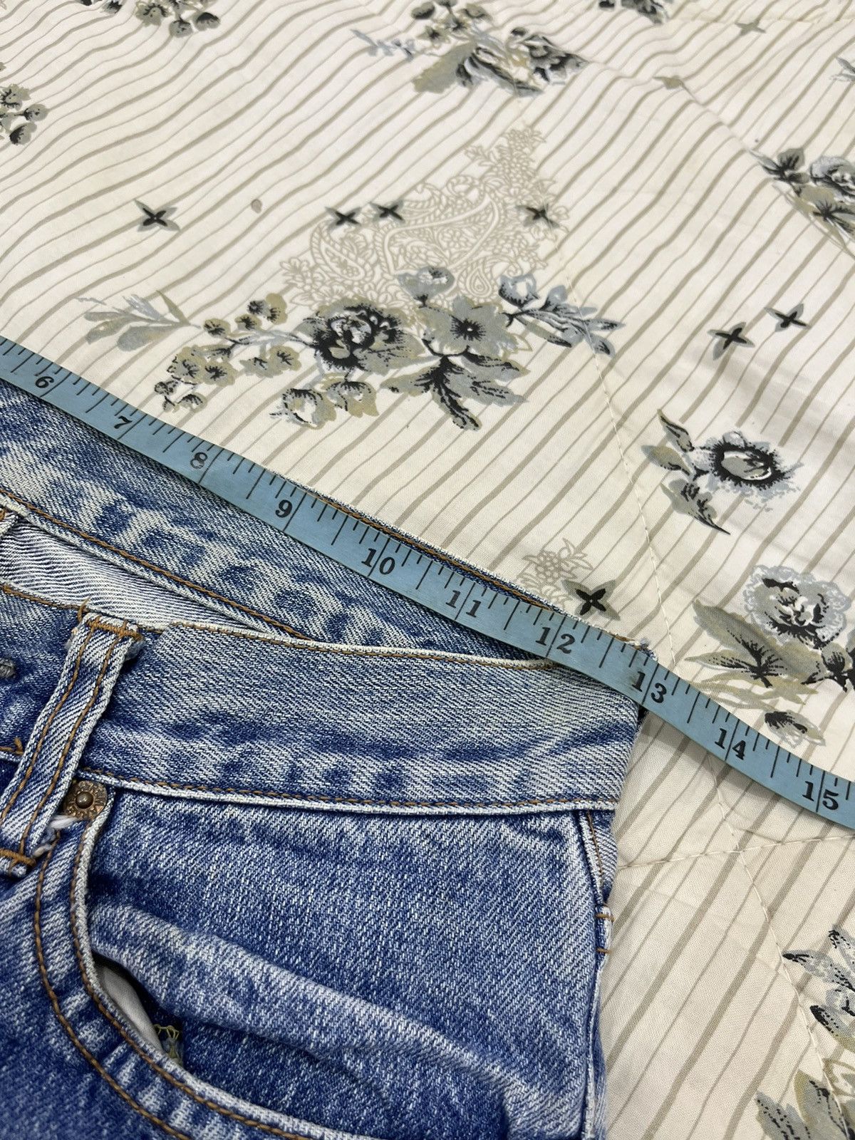 Blue Blue Japan H. VINTAGE HR MARKET DENIM Size US 26 / EU 42 - 11 Thumbnail