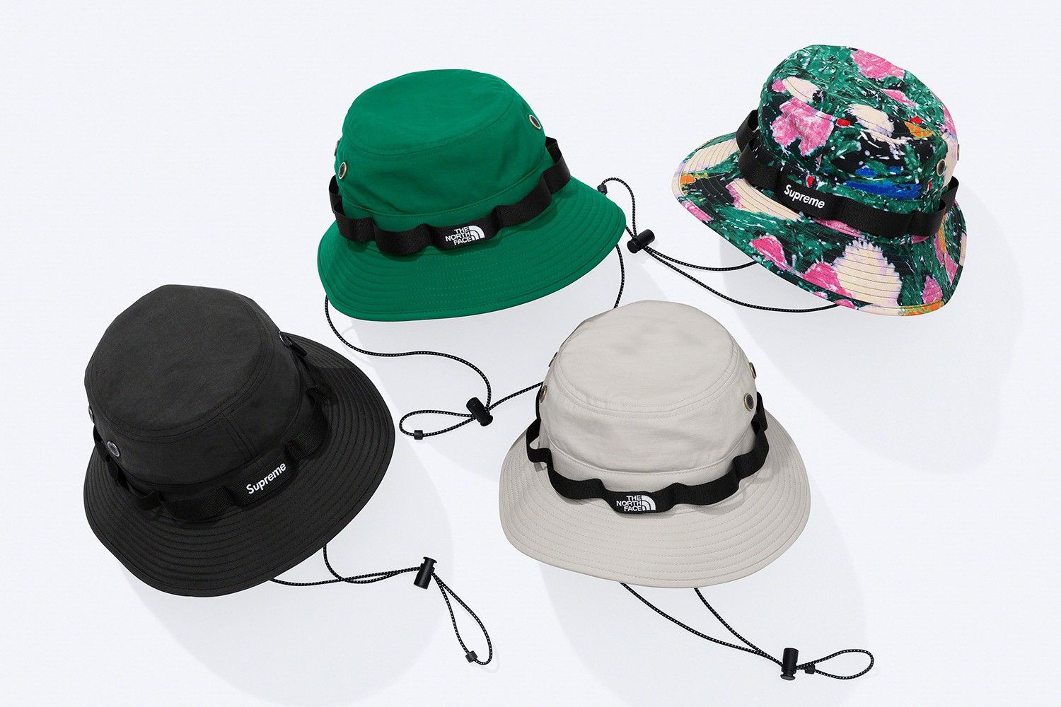 Supreme x tnf bucket hat sales