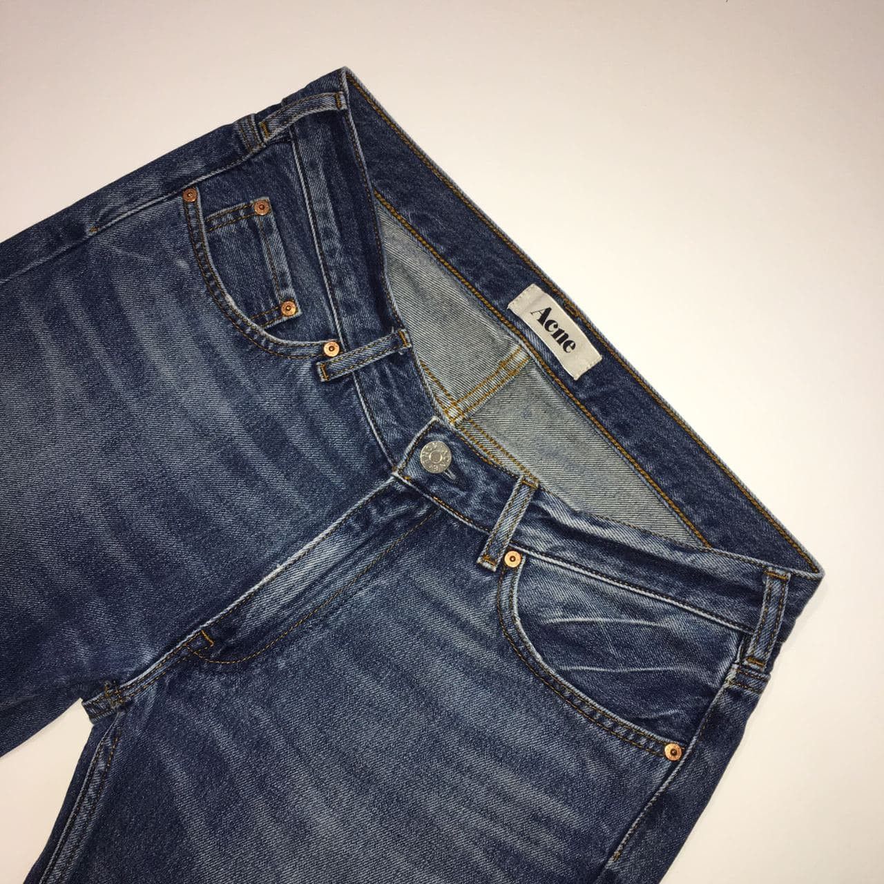 Acne Studios Acne Studios Mic/Vintage Blue Jeans Size 32x32 Size US 32 / EU 48 - 3 Thumbnail
