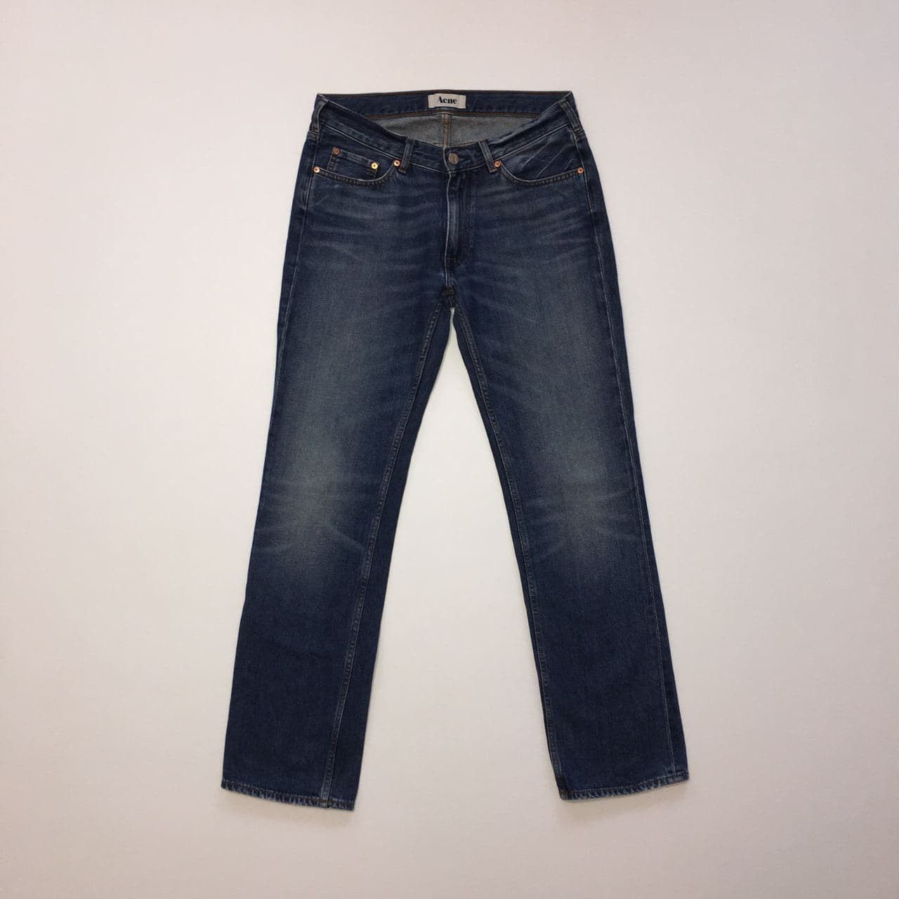 Acne Studios Acne Studios Mic/Vintage Blue Jeans Size 32x32 Size US 32 / EU 48 - 1 Thumbnail