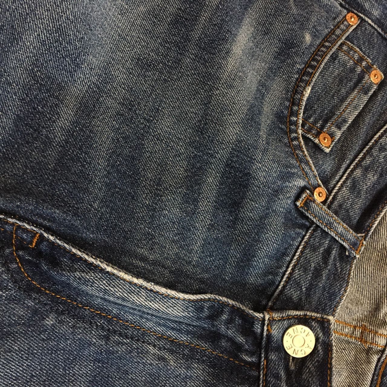 Acne Studios Acne Studios Mic/Vintage Blue Jeans Size 32x32 Size US 32 / EU 48 - 4 Thumbnail