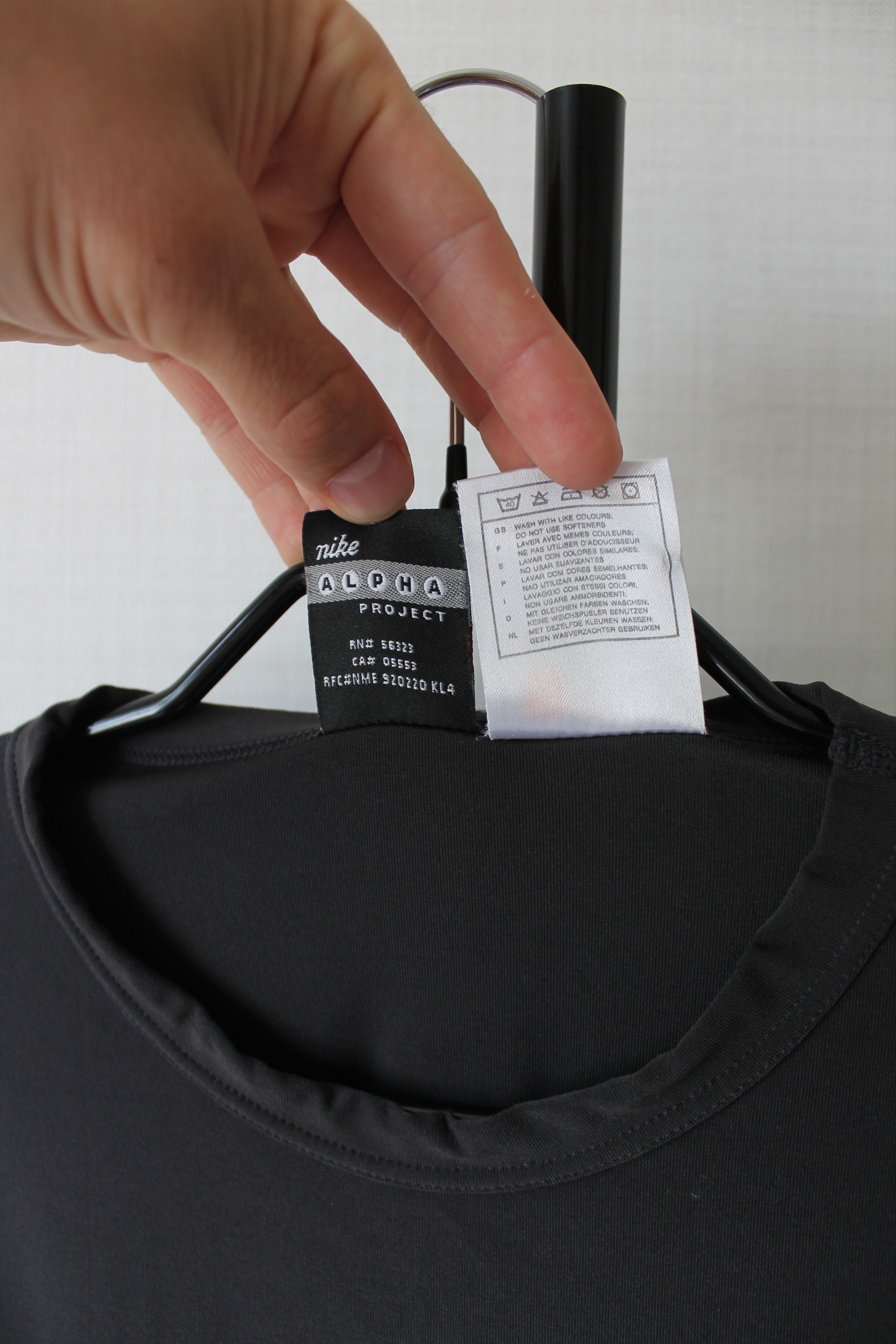 Other VINTAGE! NIKE ALPHA PROJECT jersey t shirt Black Size US L / EU 52-54 / 3 - 6 Thumbnail