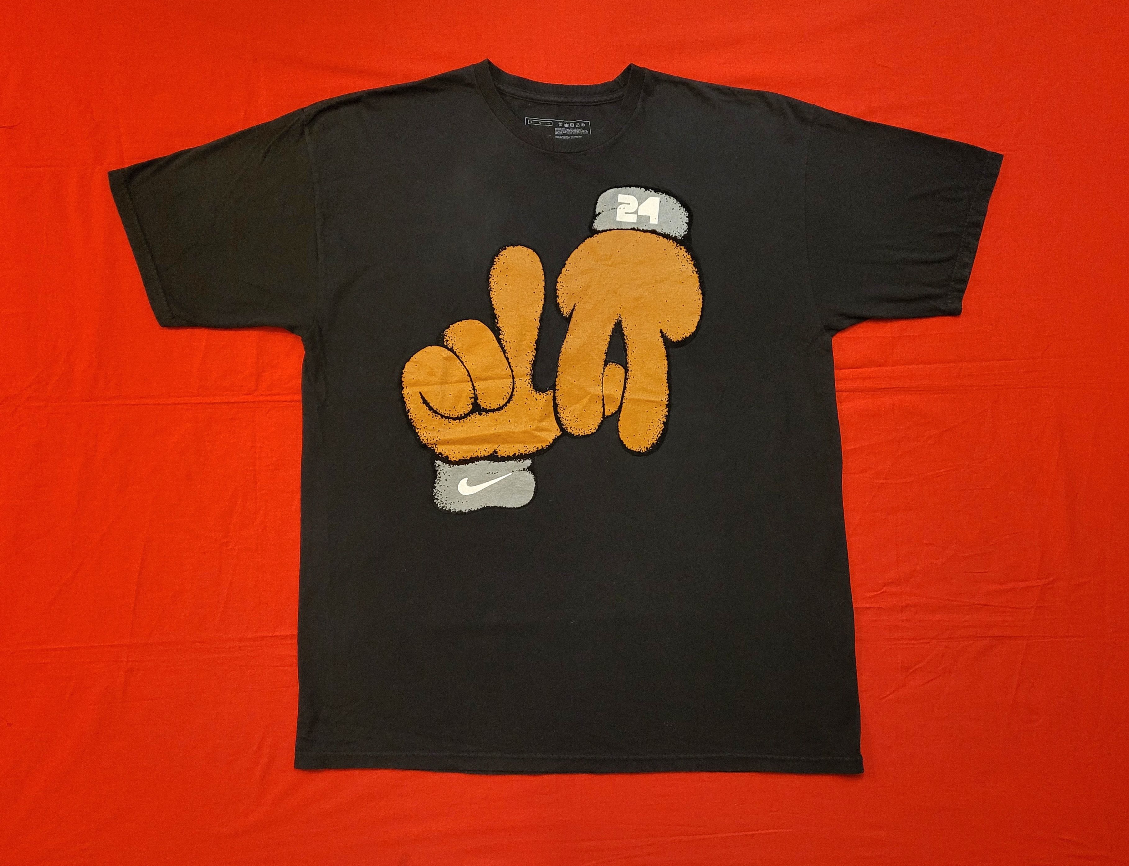Kobe Mentality × Nike × Vintage Y2K Nike Kobe LA Puppet Hands Raised ...