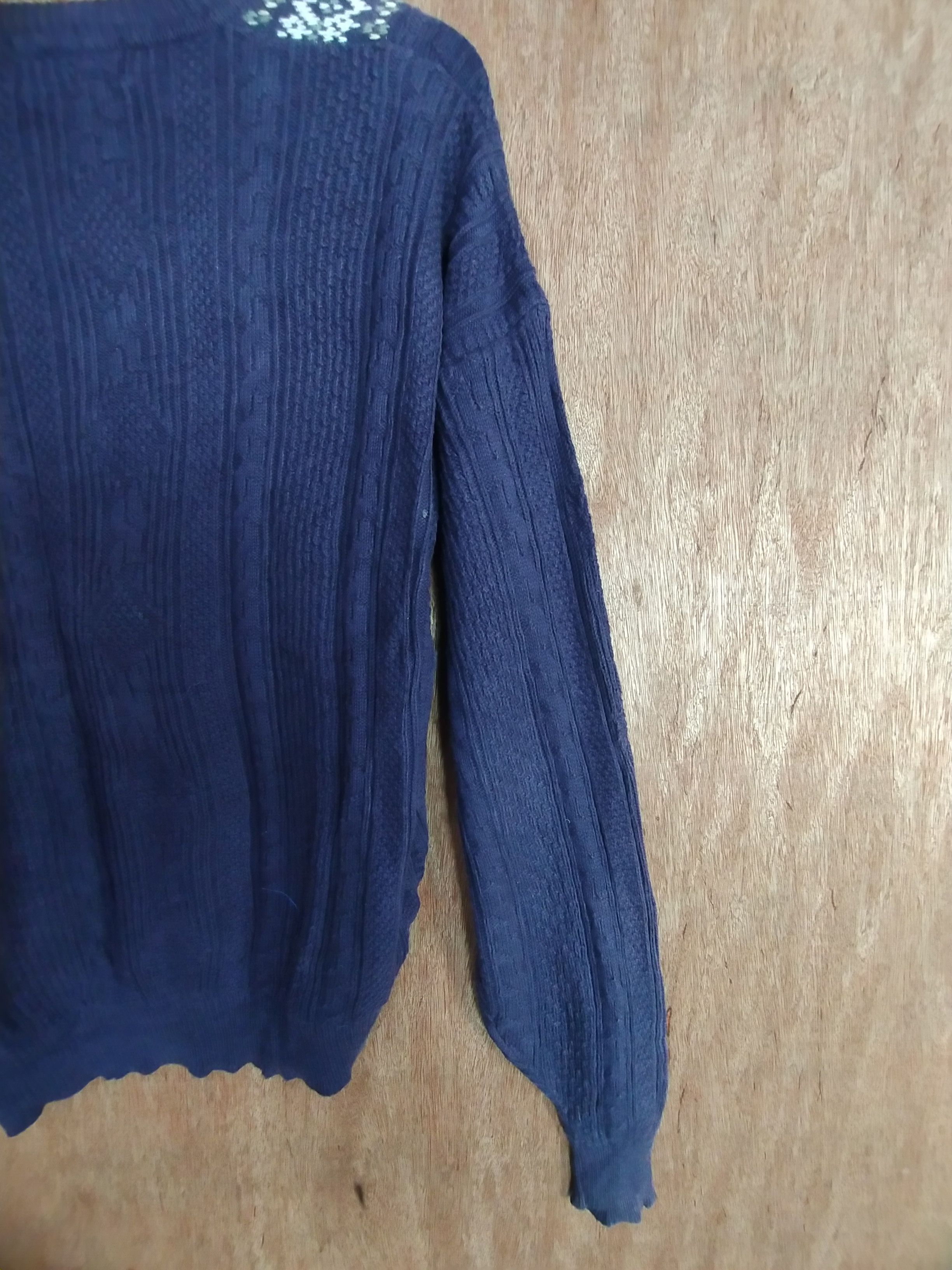 Homespun Knitwear Yes-Please purple art navajo knitwear #S034 Size US M / EU 48-50 / 2 - 10 Thumbnail