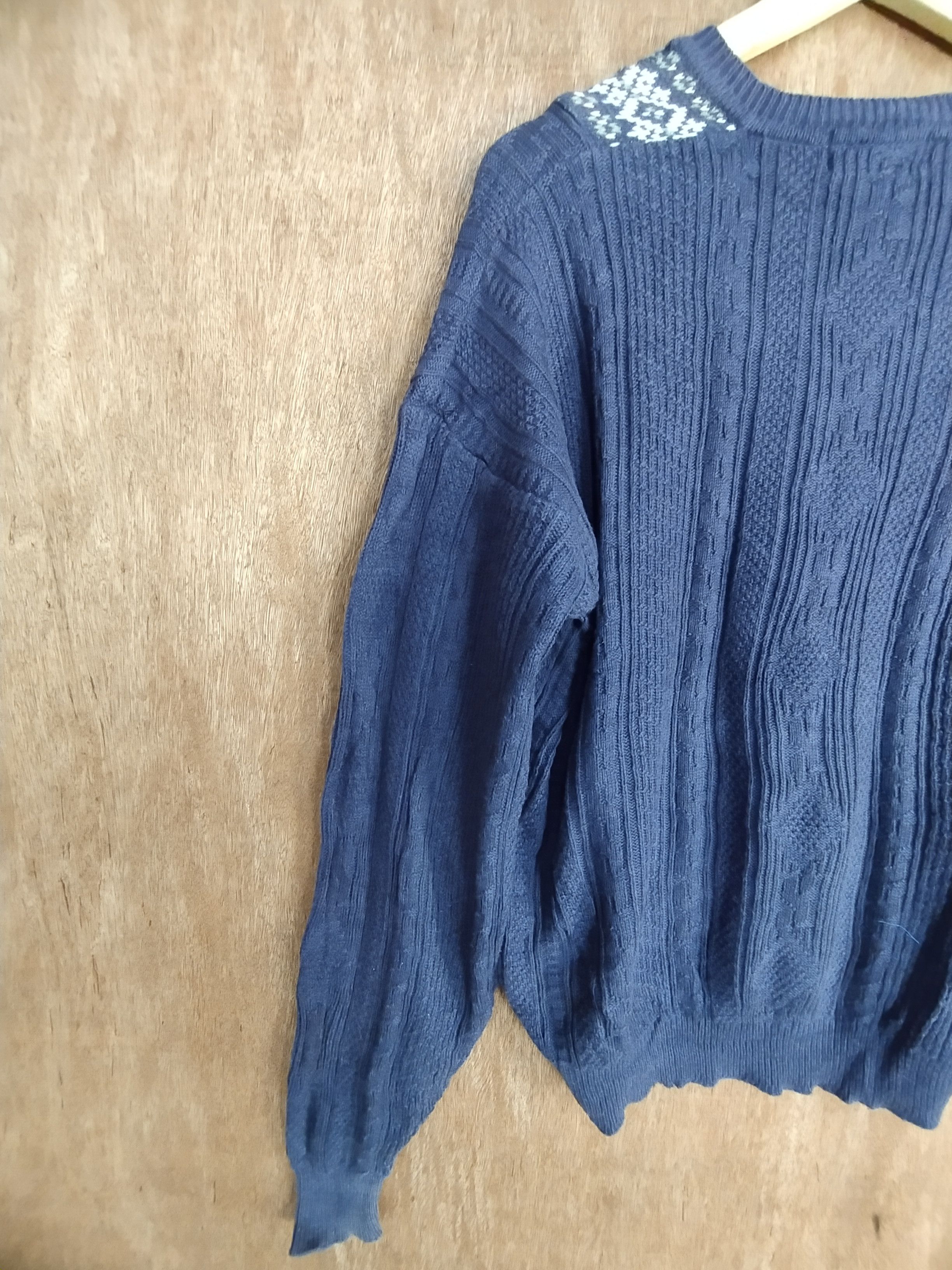 Homespun Knitwear Yes-Please purple art navajo knitwear #S034 Size US M / EU 48-50 / 2 - 9 Thumbnail