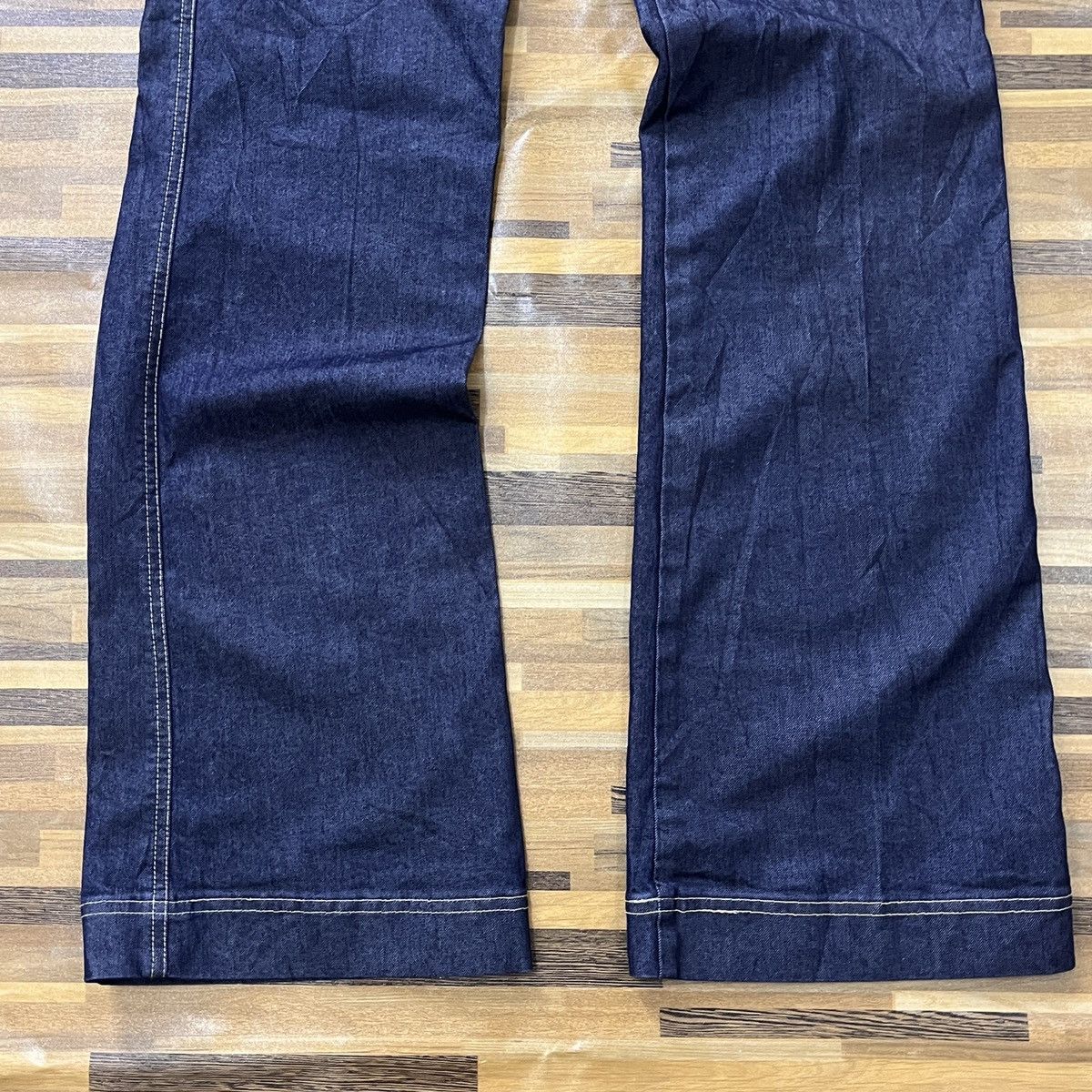 Indigo × Real Japan Blues Flare Real Blue Denim Indigo Ink Japan Boot Cut Size US 28 / EU 44 - 9 Thumbnail