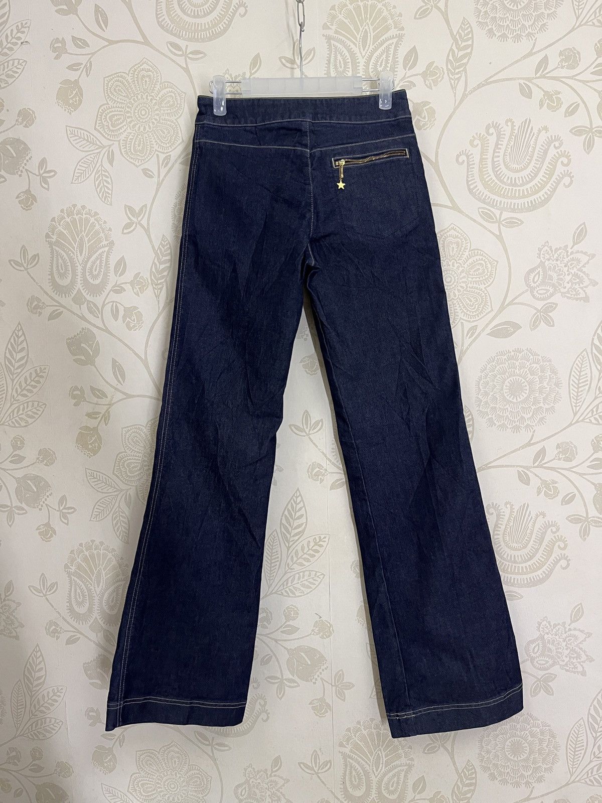 Indigo × Real Japan Blues Flare Real Blue Denim Indigo Ink Japan Boot Cut Size US 28 / EU 44 - 16 Thumbnail