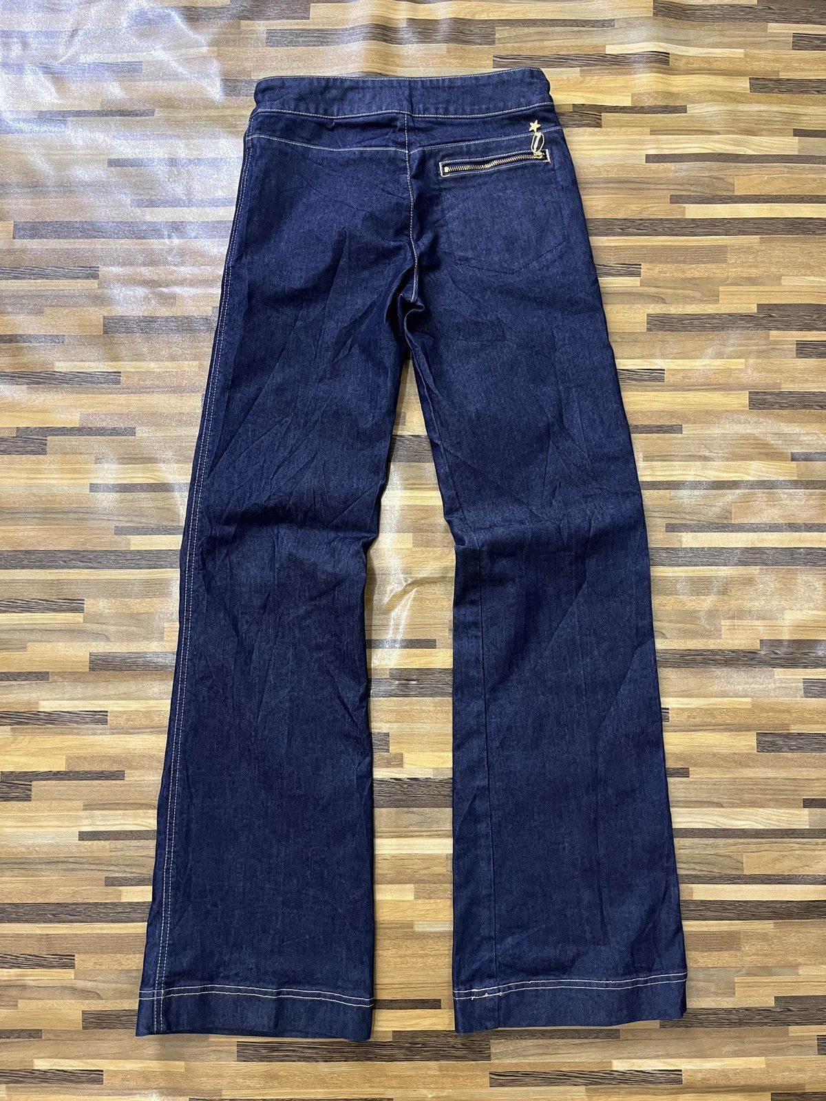 Indigo × Real Japan Blues Flare Real Blue Denim Indigo Ink Japan Boot Cut Size US 28 / EU 44 - 14 Thumbnail