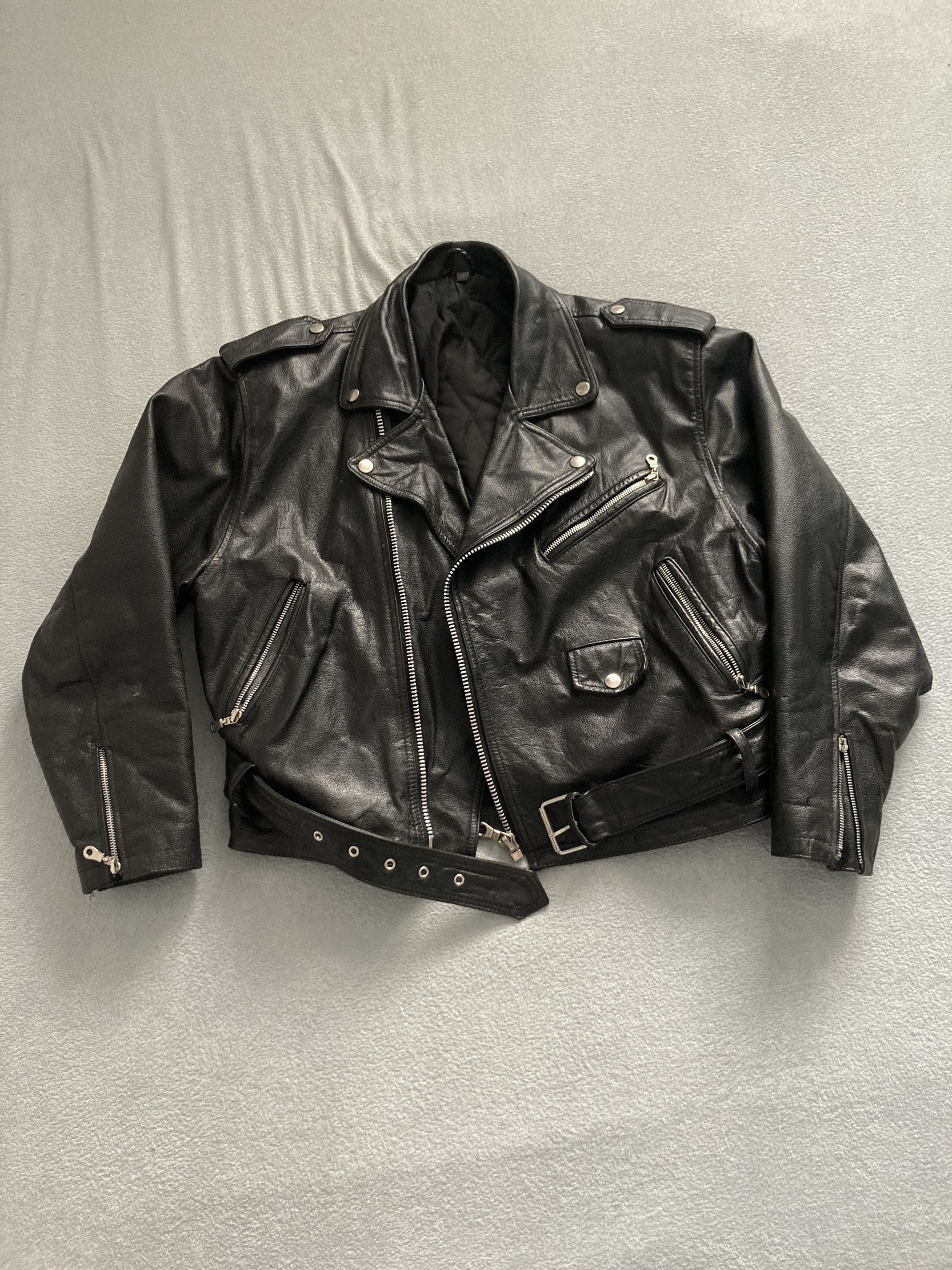 Vintage Leather Wear Styled by FRONT LINE Motorcycle Leather