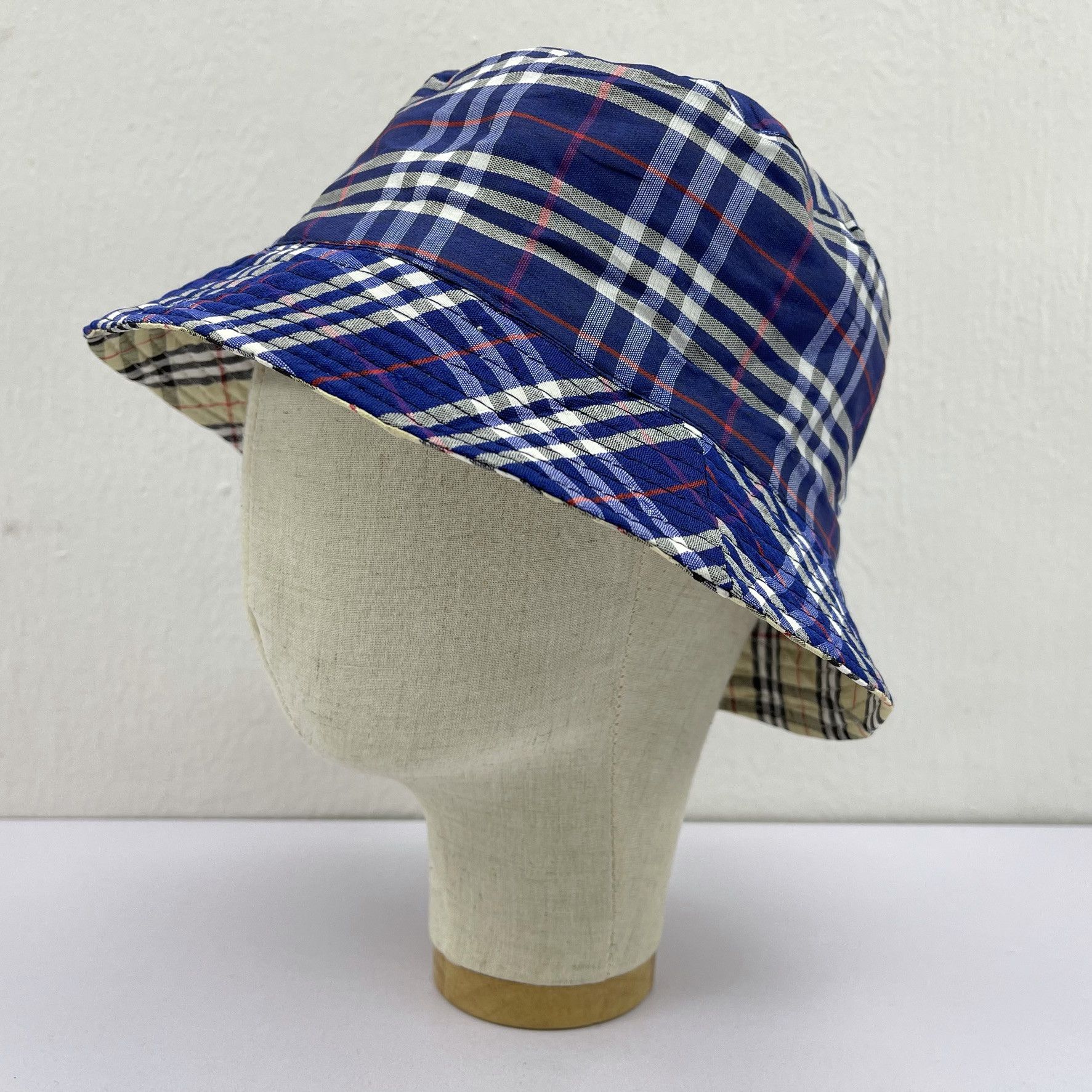 Other Unknown Checkered Reversible Nice Design Hats-BH3030 Size ONE SIZE - 5 Thumbnail