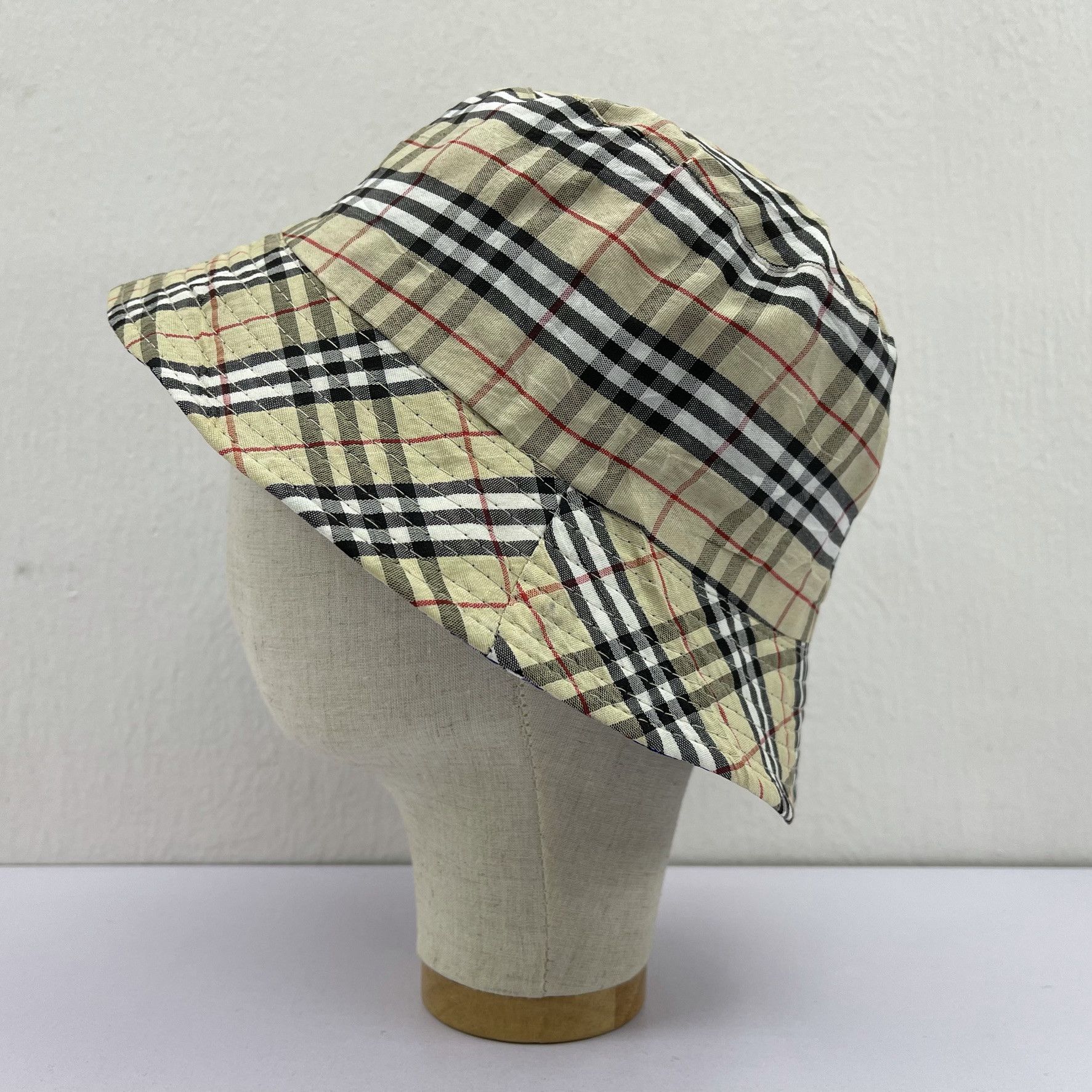 Other Unknown Checkered Reversible Nice Design Hats-BH3030 Size ONE SIZE - 1 Thumbnail