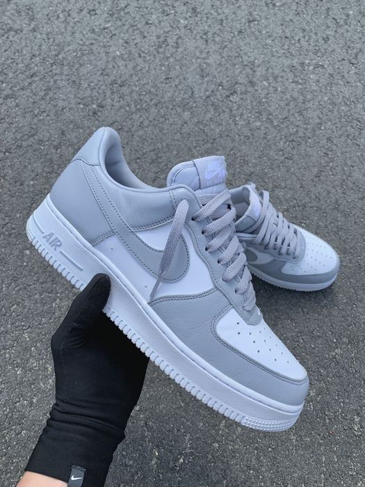 Nike Air Force 1 LO White/Wolf Grey - AQ4134-101