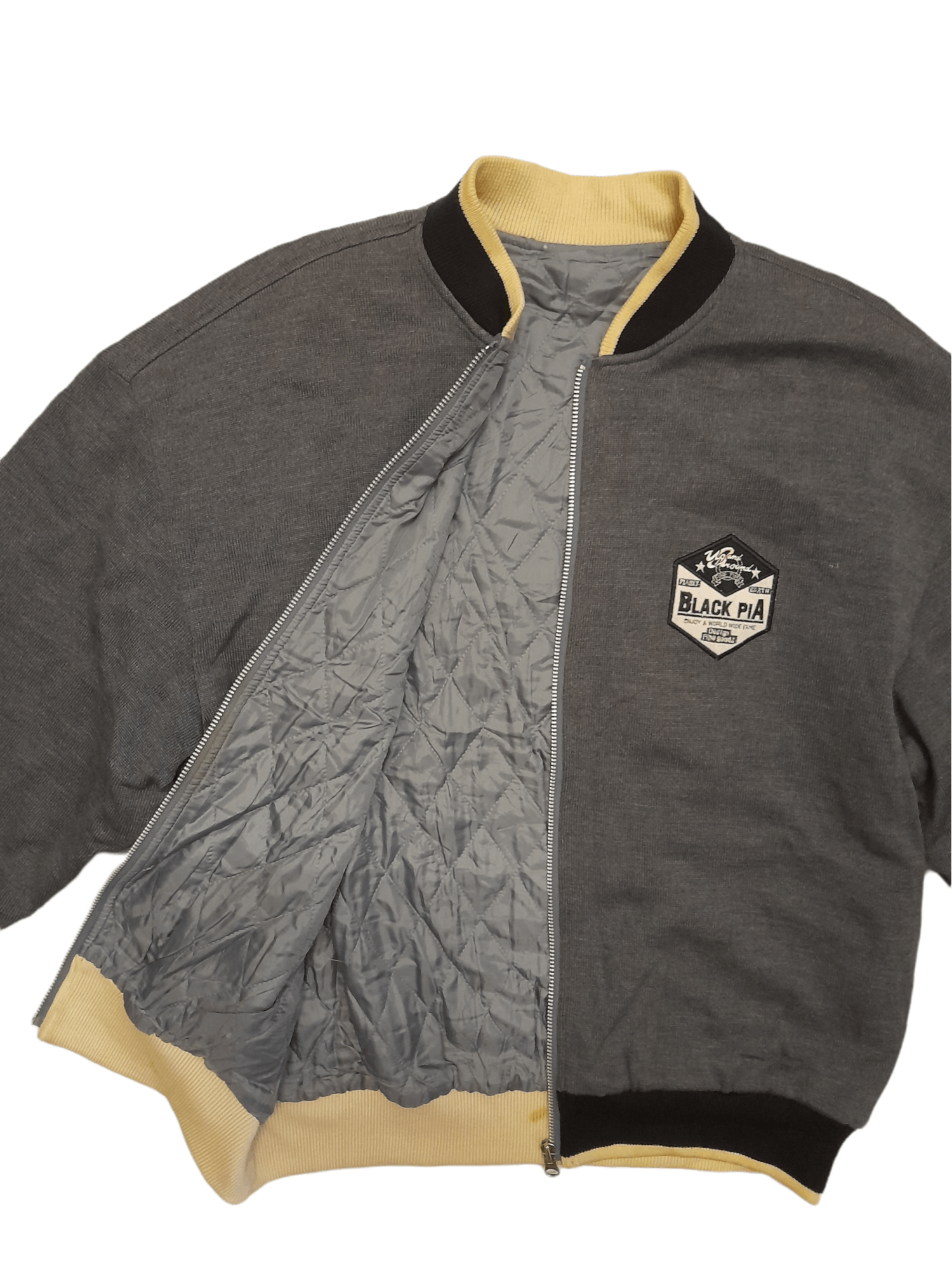 Japanese Brand Black Pia Racing Team Sweater Bombers (E188) Size US L / EU 52-54 / 3 - 8 Thumbnail