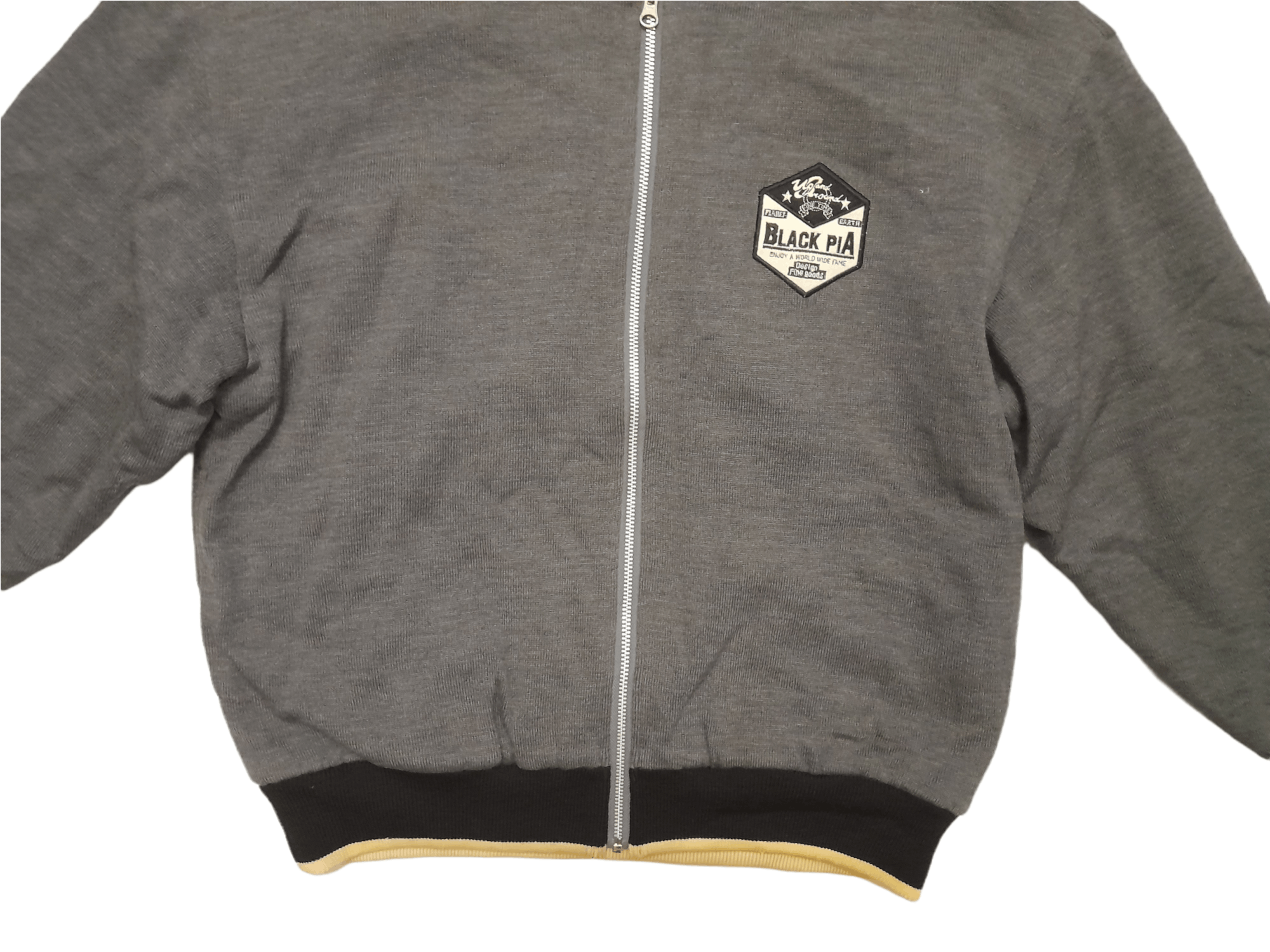 Japanese Brand Black Pia Racing Team Sweater Bombers (E188) Size US L / EU 52-54 / 3 - 6 Thumbnail
