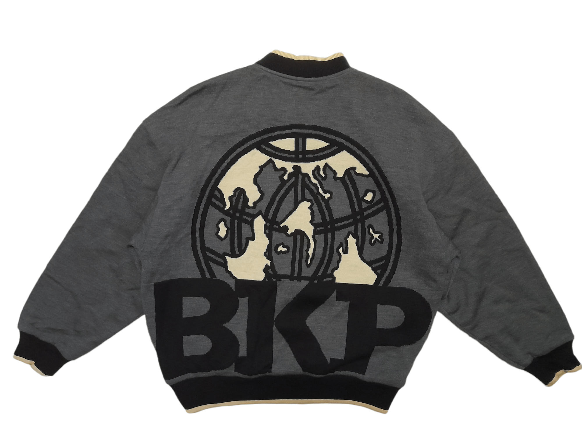 Japanese Brand Black Pia Racing Team Sweater Bombers (E188) Size US L / EU 52-54 / 3 - 1 Thumbnail