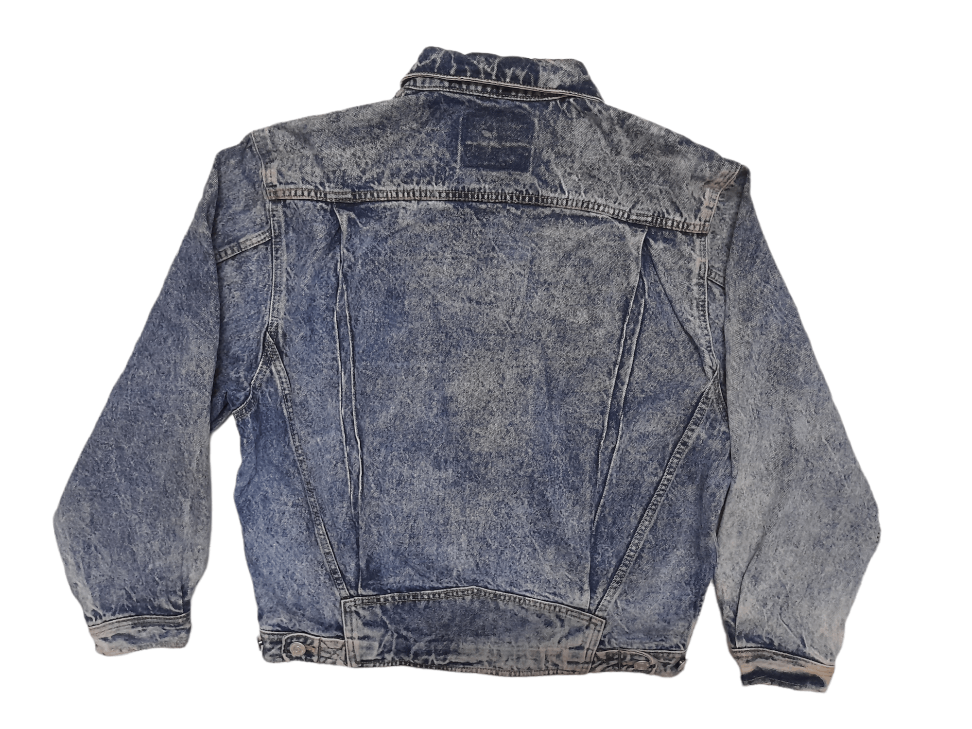 Edwin × Vintage 90s Edwin Riders Denim Jacket (E187) Size US L / EU 52-54 / 3 - 6 Thumbnail