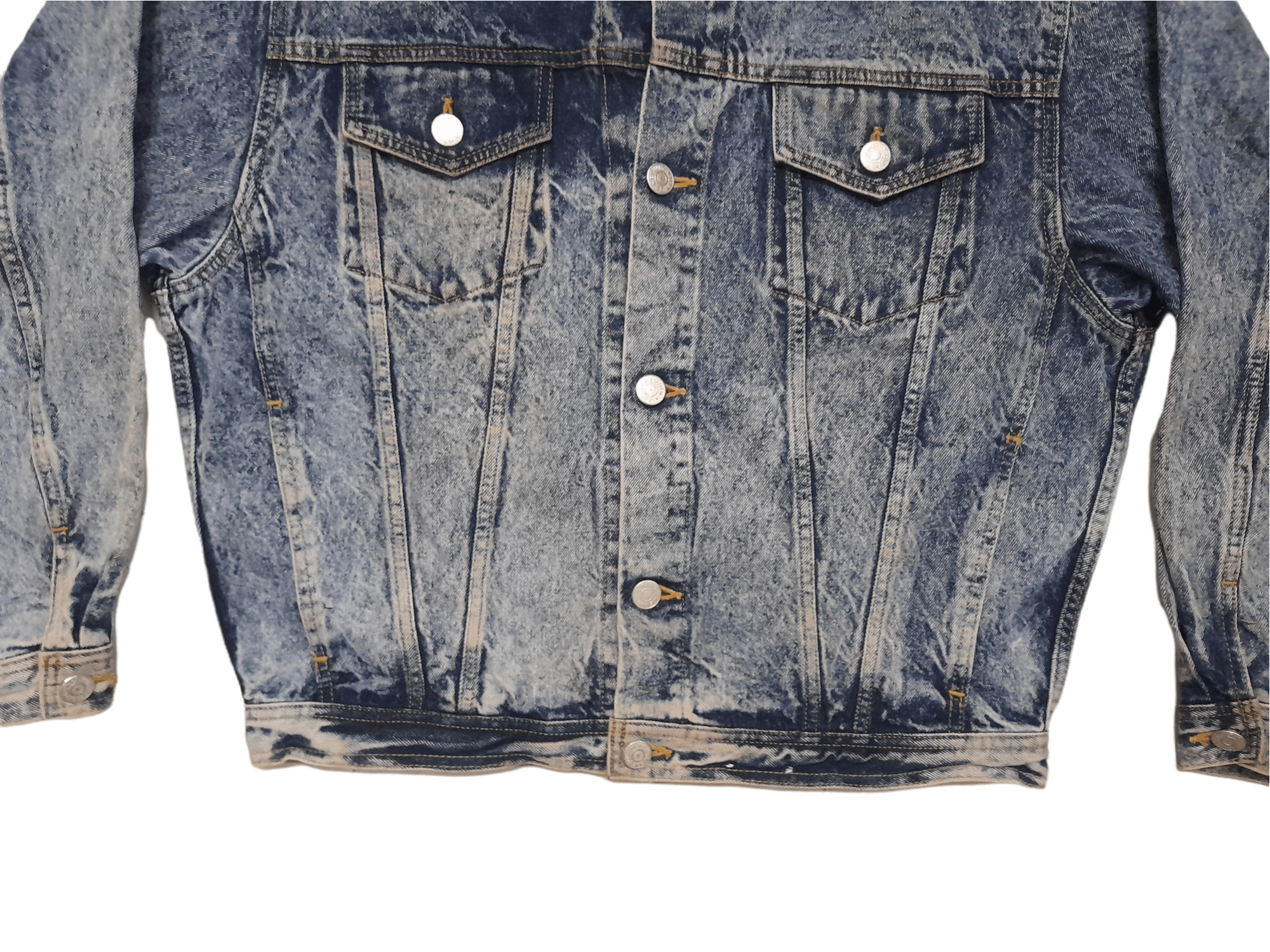 Edwin × Vintage 90s Edwin Riders Denim Jacket (E187) Size US L / EU 52-54 / 3 - 3 Thumbnail