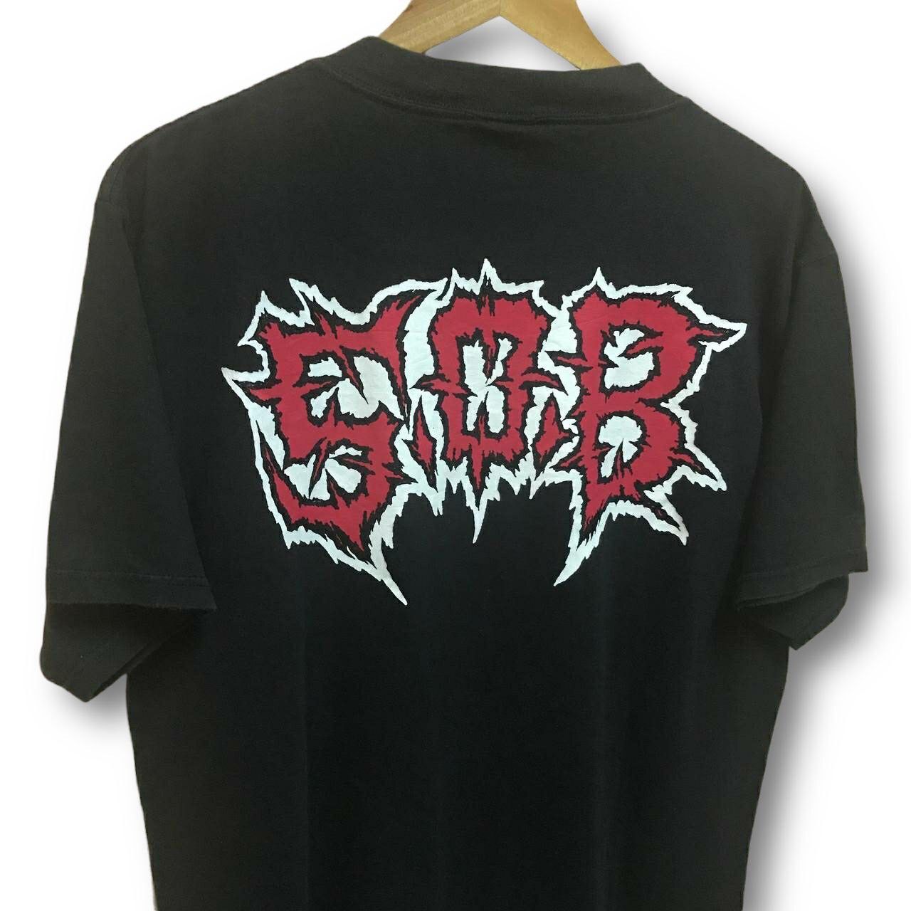 Band Tees Vintage 90s Sabotage Organized Barbarian S.O.B. T Shirt Size US L / EU 52-54 / 3 - 4 Thumbnail