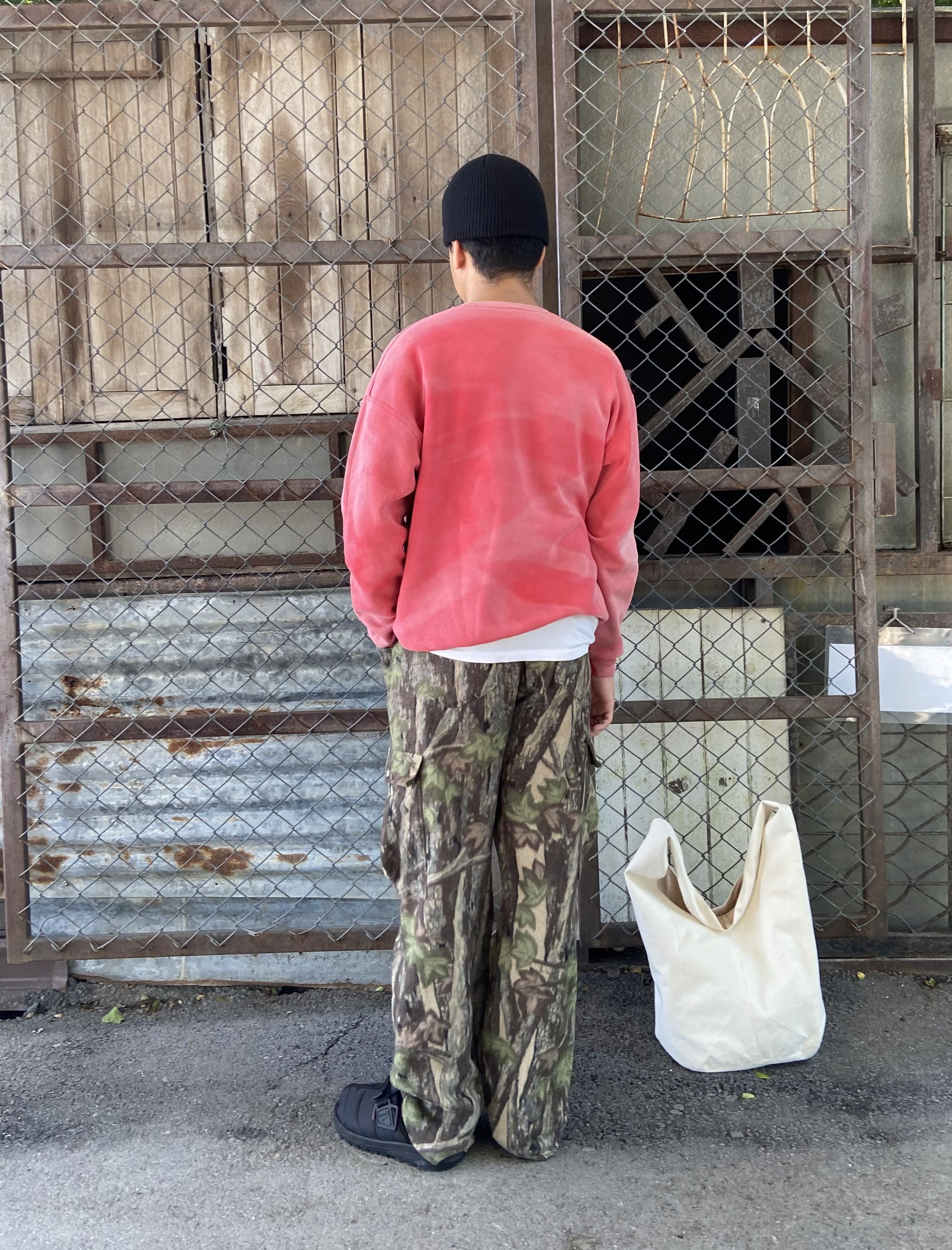 Vintage 🍂 Vintage Real Tree Fleece Cargo Pants Size US 32 / EU 48 - 13 Thumbnail