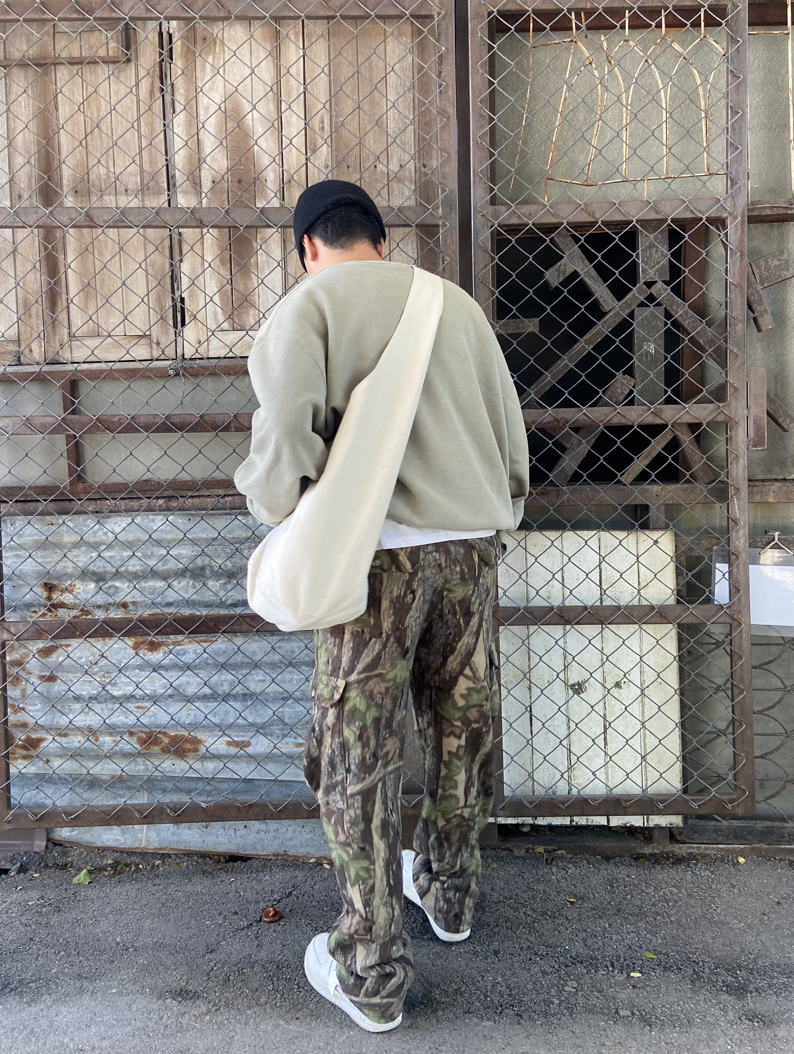 Vintage 🍂 Vintage Real Tree Fleece Cargo Pants Size US 32 / EU 48 - 12 Thumbnail