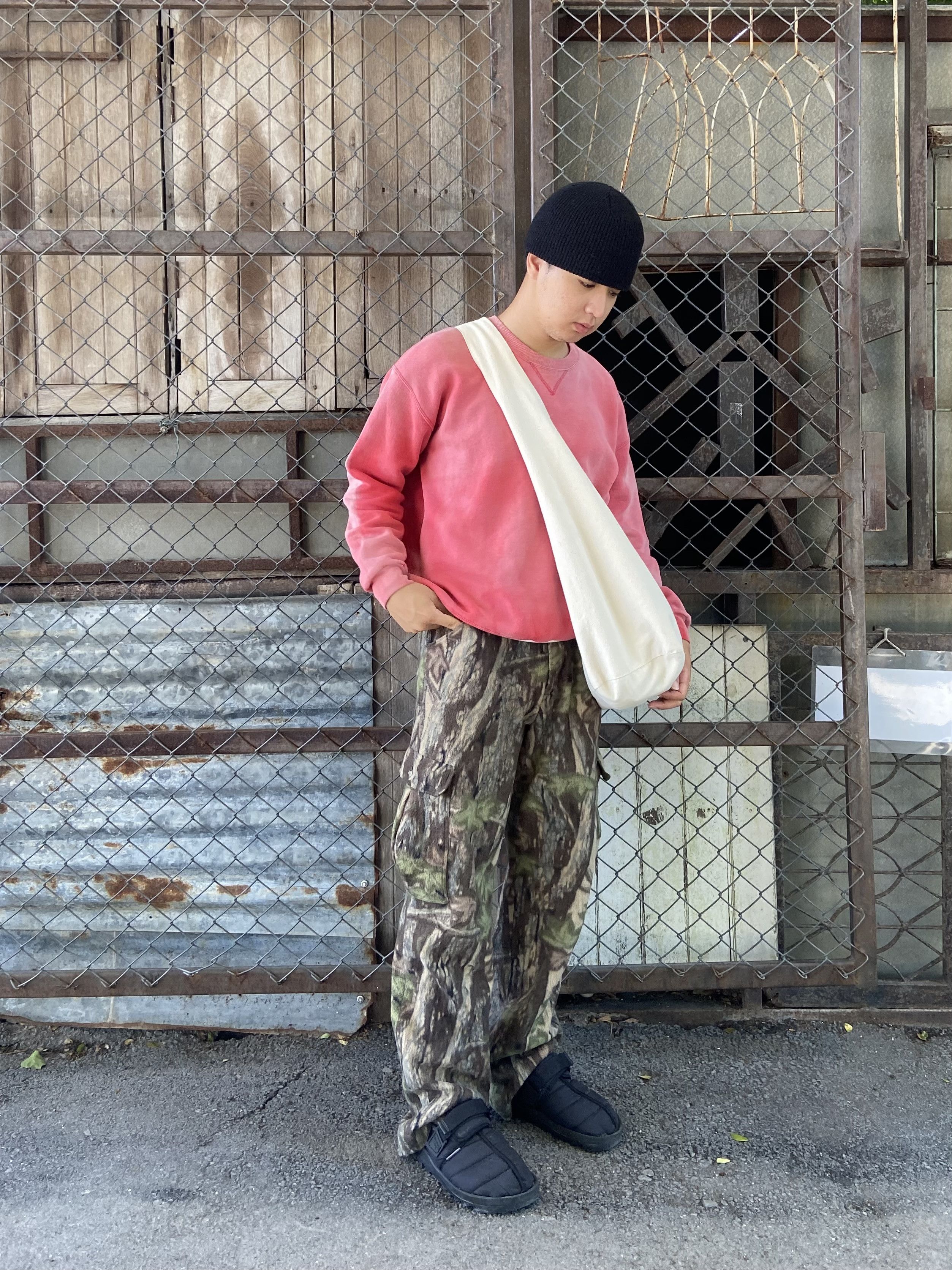 Vintage 🍂 Vintage Real Tree Fleece Cargo Pants Size US 32 / EU 48 - 16 Thumbnail