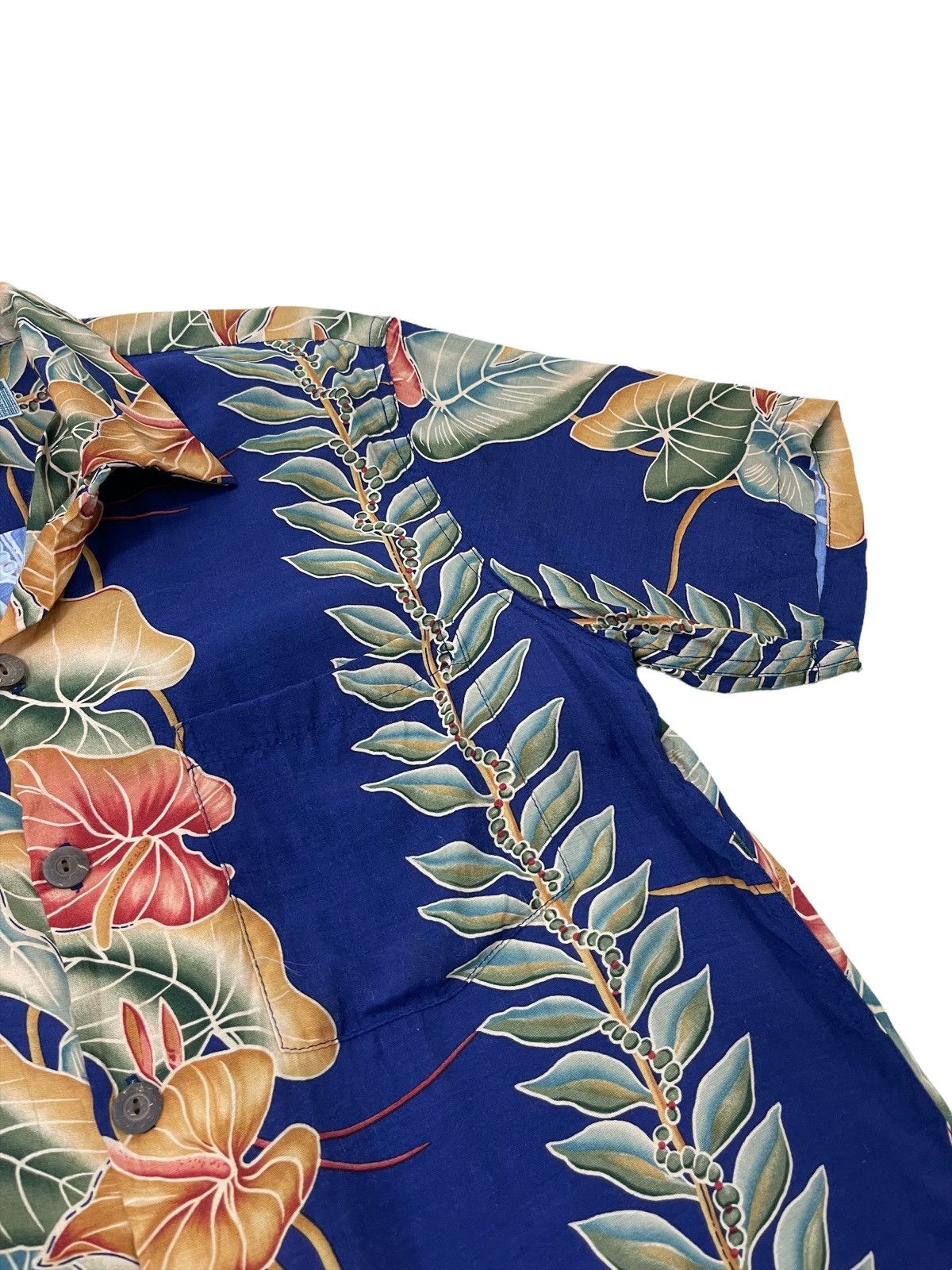 Other Vtg 80s Kamehameha Hawaiian Rayon Cam Shirt Florals 3🟩5 Size US M / EU 48-50 / 2 - 5 Thumbnail