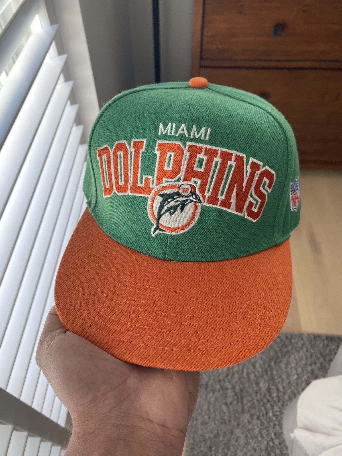 ✯Vintage Cap Miami Dolphins, Mitchell and Ness, Snapback