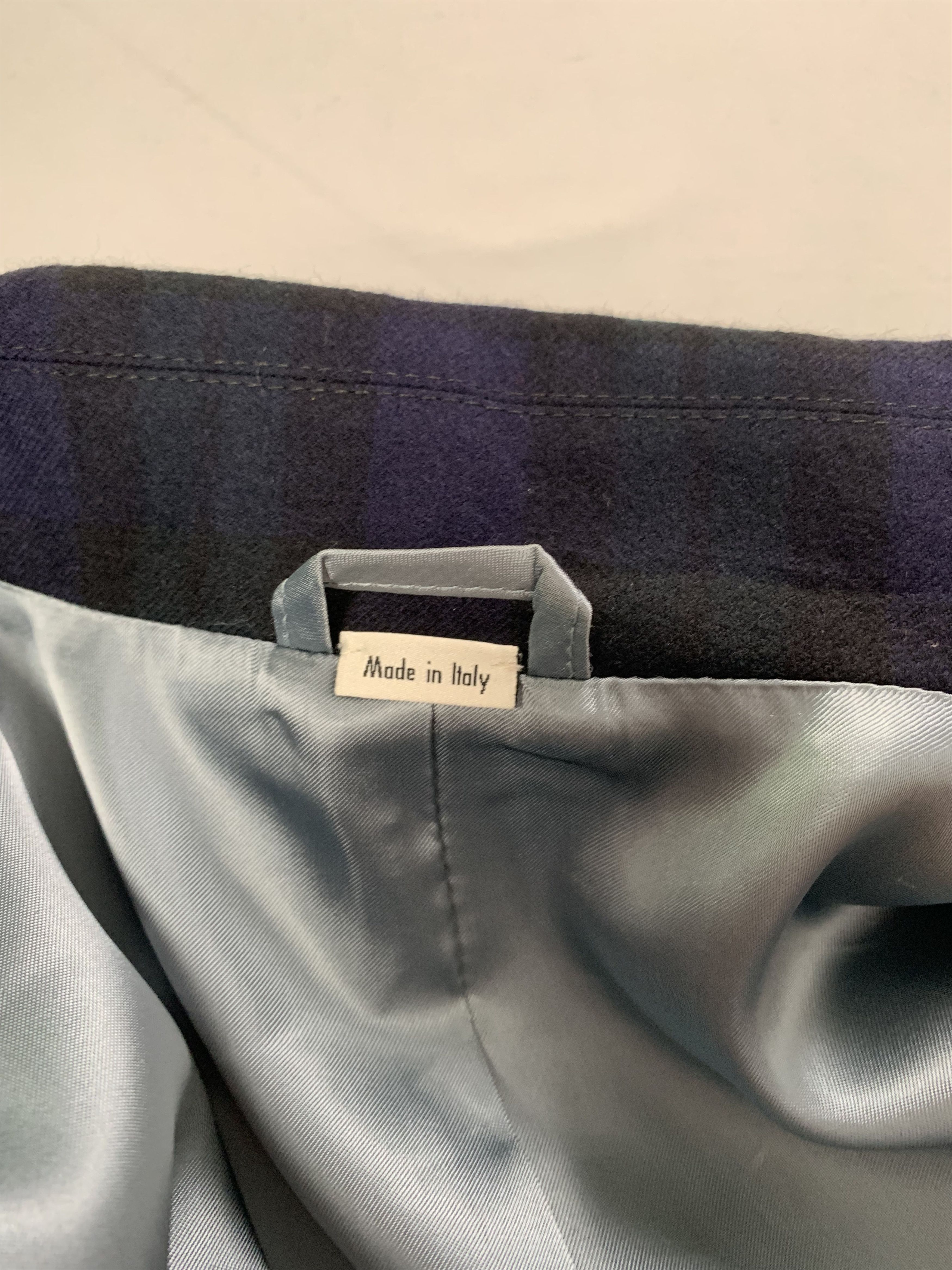 Gucci Gucci Checked Overcoat Size US M / EU 48-50 / 2 - 9 Thumbnail