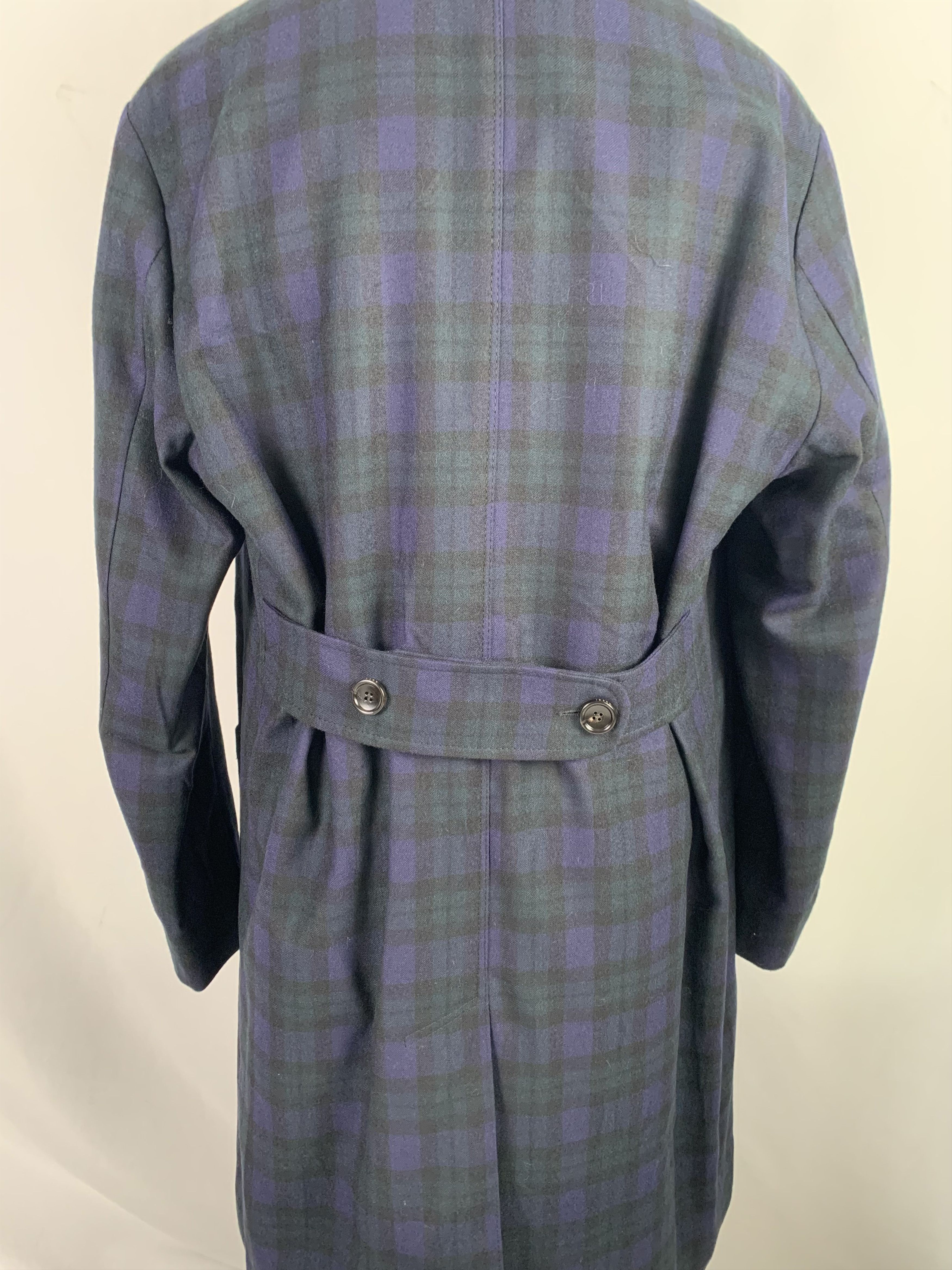Gucci Gucci Checked Overcoat Size US M / EU 48-50 / 2 - 6 Thumbnail