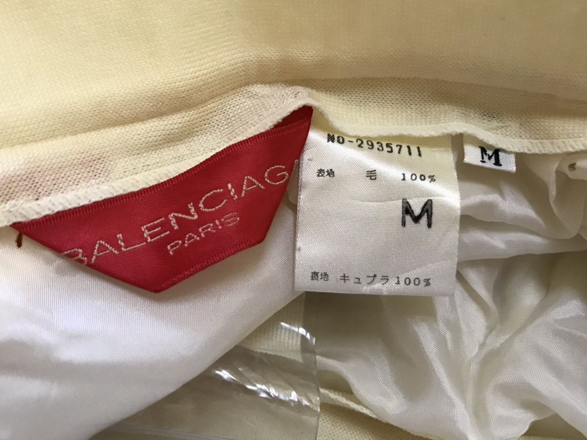 Balenciaga Balenciaga Symmetrical Plain Midi Skirt Size 28" / US 6 / IT 42 - 3 Thumbnail