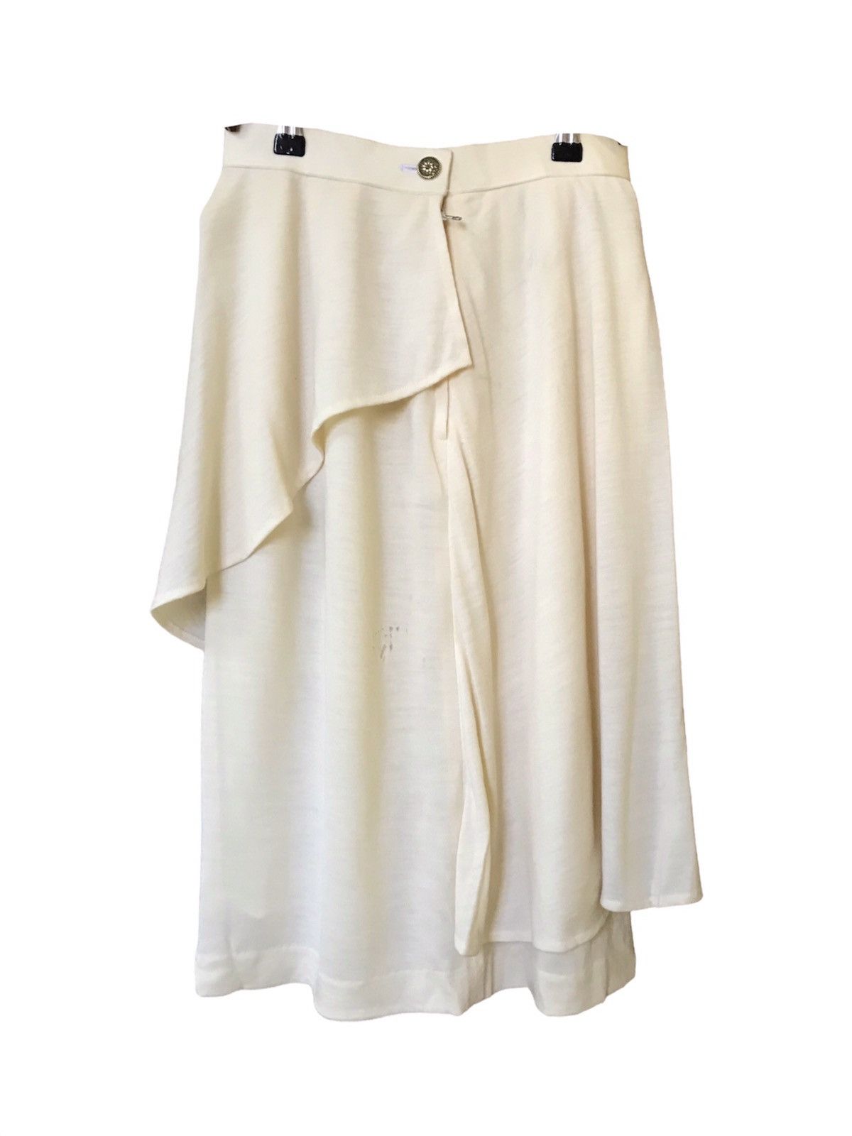 Balenciaga Symmetrical Plain Midi Skirt