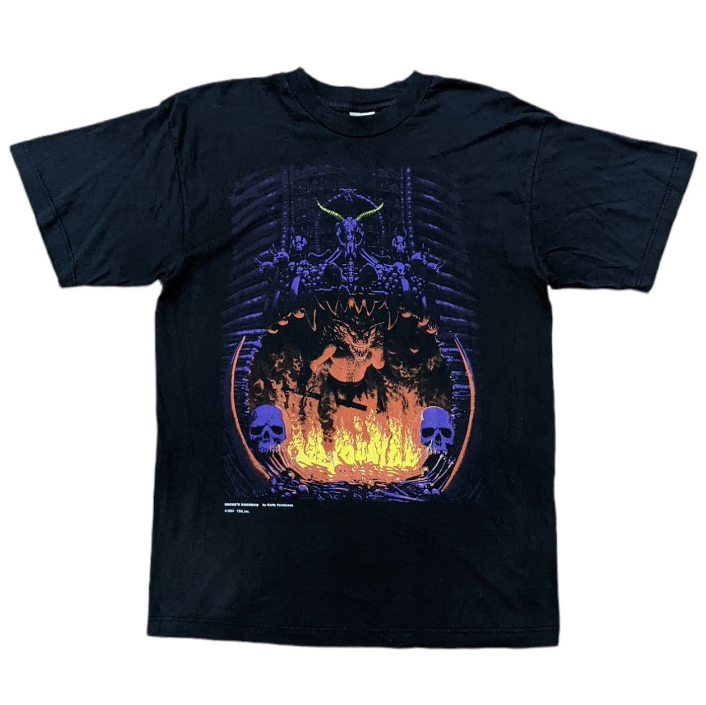 Vintage Vintage Orcus’s Doorman Keith Parkinson, 1987 Art Tee Size US M / EU 48-50 / 2 - 1 Thumbnail