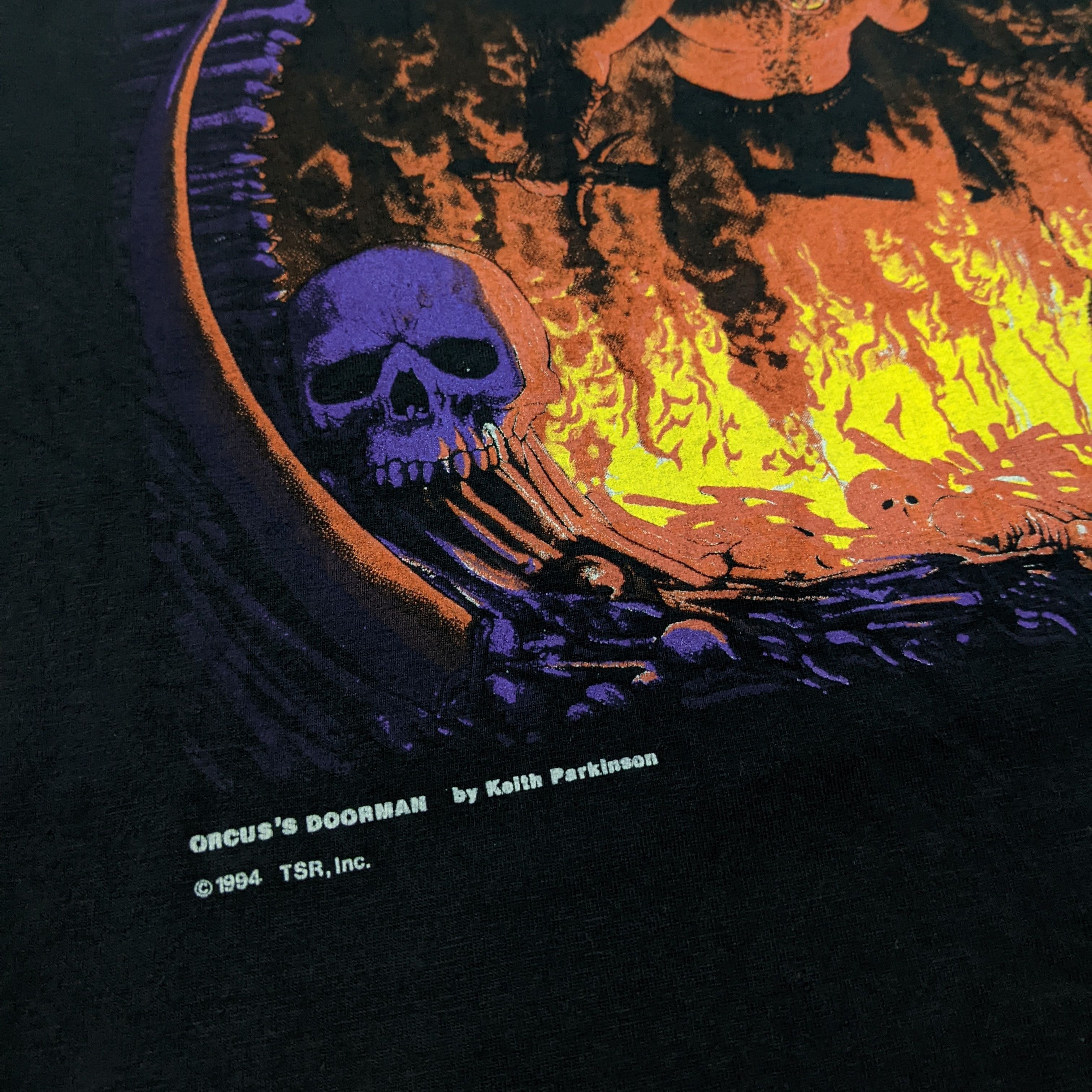 Vintage Vintage Orcus’s Doorman Keith Parkinson, 1987 Art Tee Size US M / EU 48-50 / 2 - 3 Thumbnail