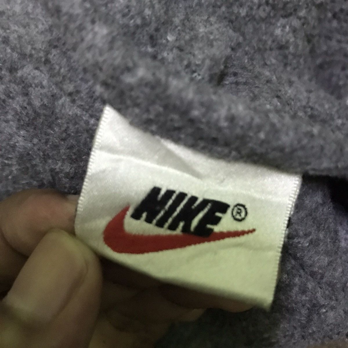 Nike Vintage Nike Big Logo Reversible Fleece Jacket Size US XXL / EU 58 / 5 - 13 Thumbnail