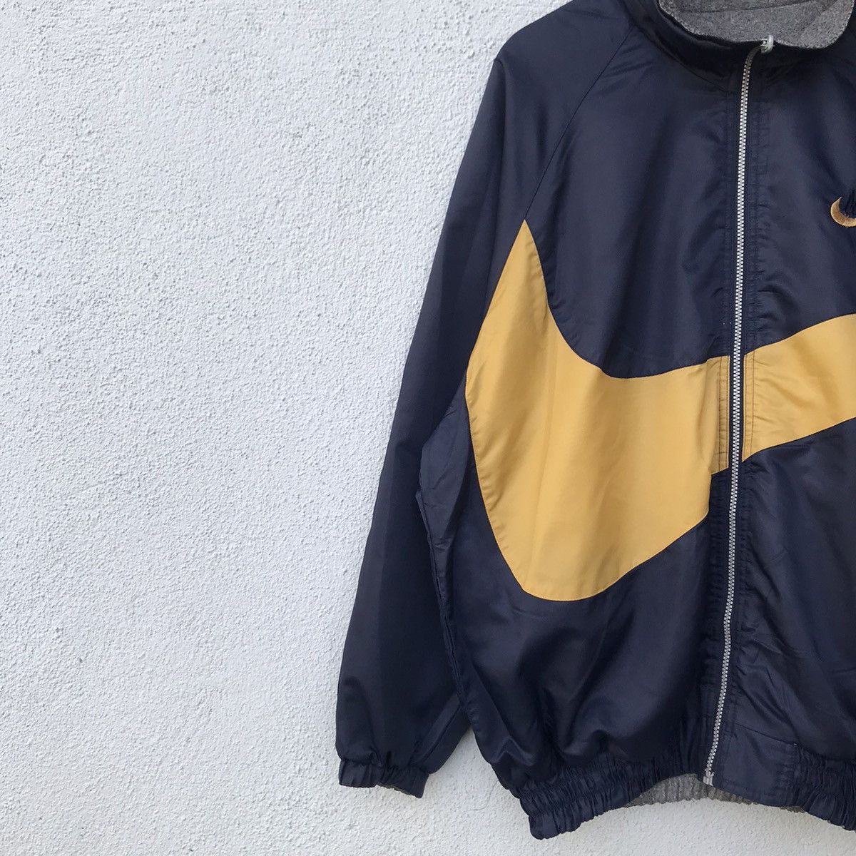 Nike Vintage Nike Big Logo Reversible Fleece Jacket Size US XXL / EU 58 / 5 - 4 Thumbnail