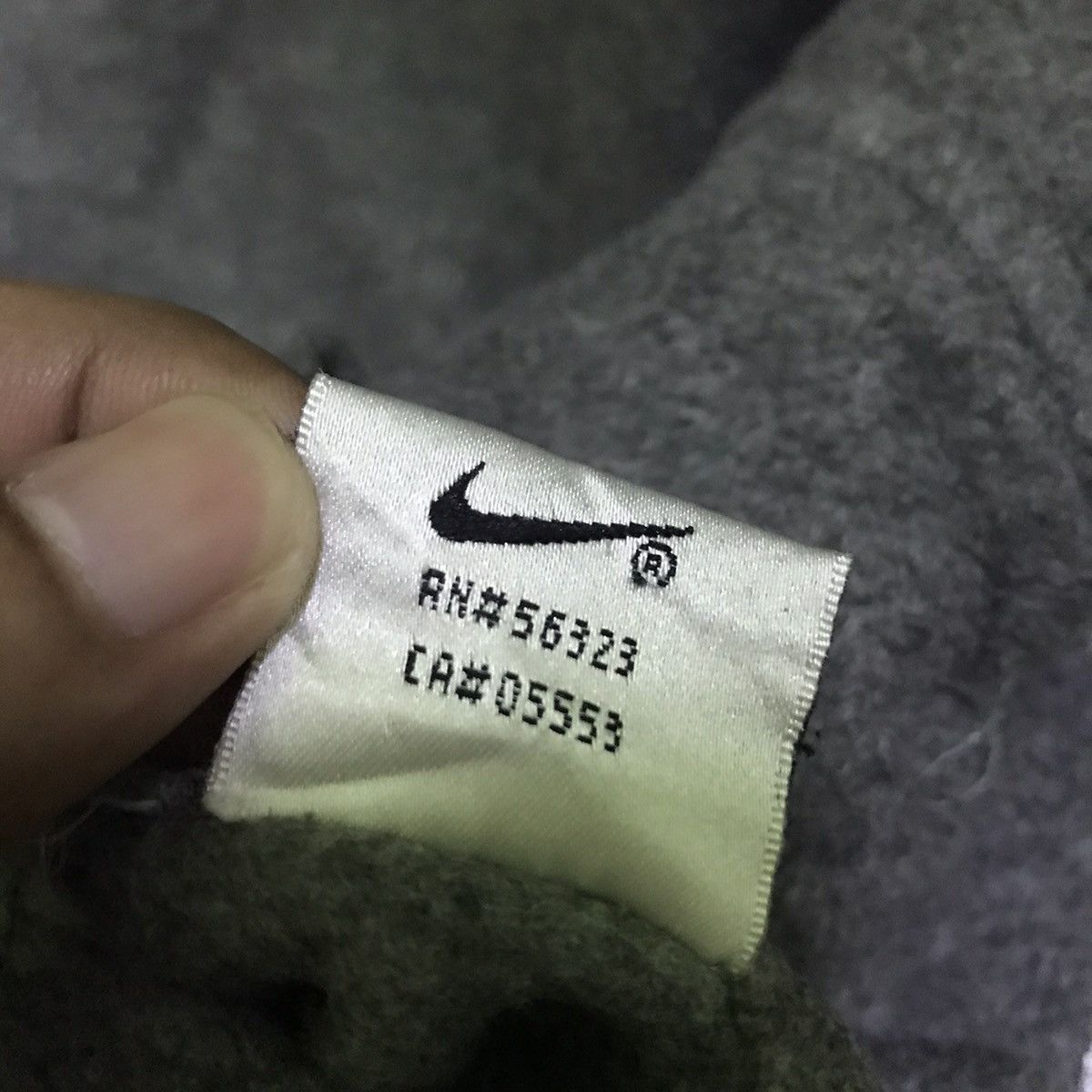 Nike Vintage Nike Big Logo Reversible Fleece Jacket Size US XXL / EU 58 / 5 - 14 Thumbnail