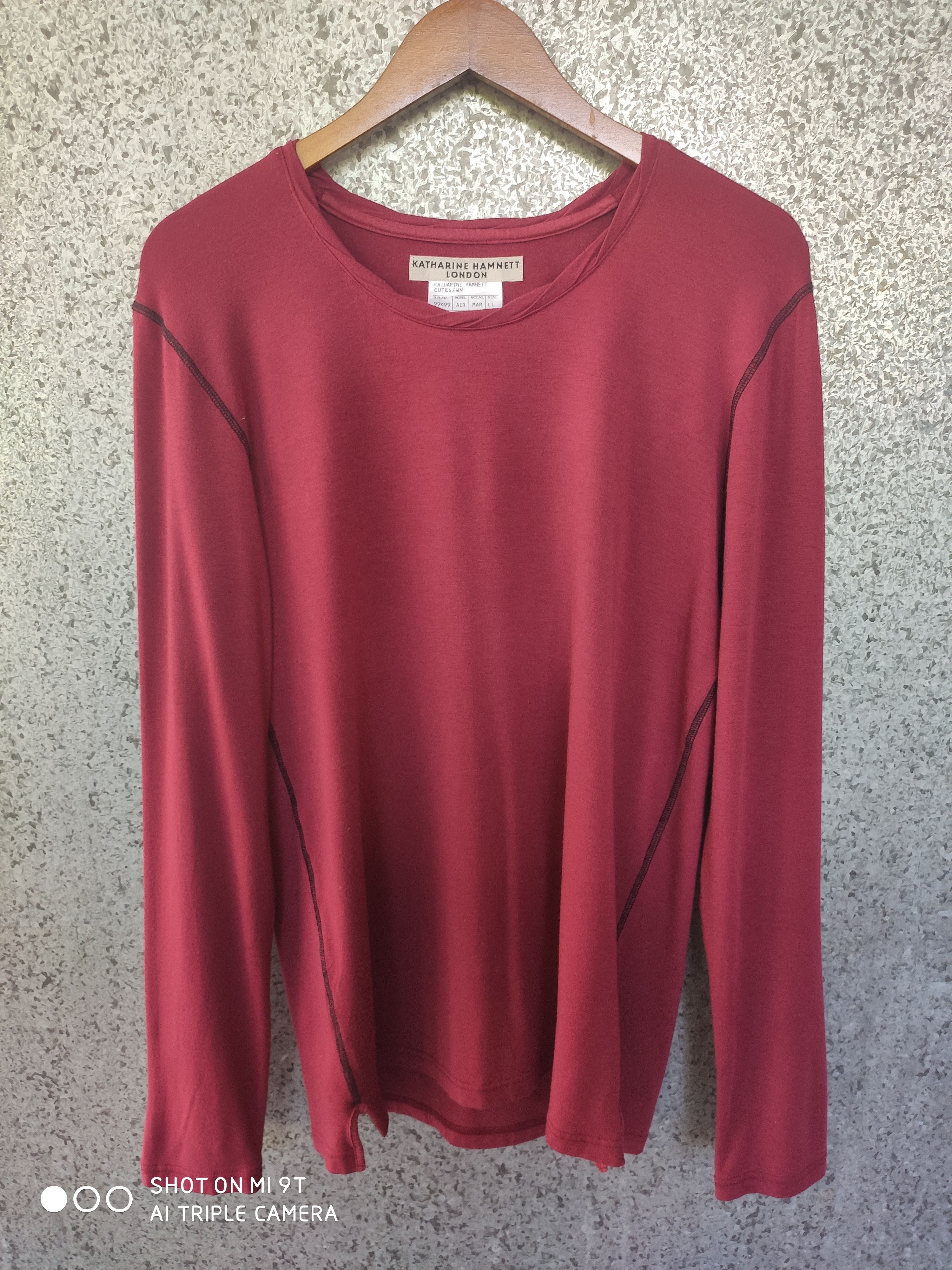 Katharine Hamnett London 🔥 Katherine Hamnet London long sleeve t shirt Size US M / EU 48-50 / 2 - 2 Thumbnail