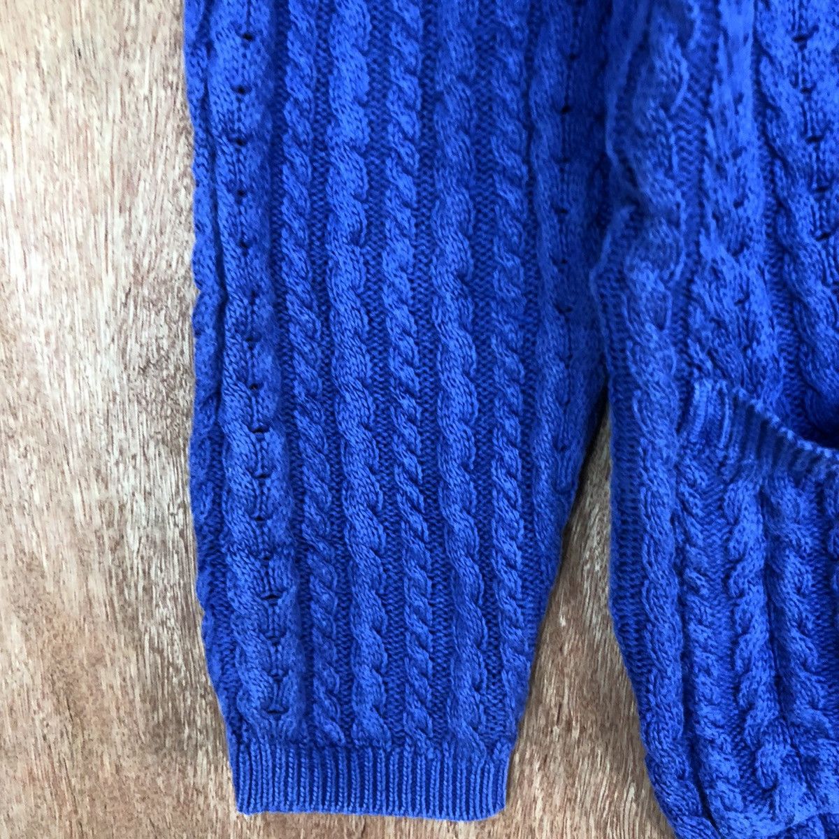 Homespun Knitwear Pousse Cafe Blue Knitwear cardigan japan #H224 Size US S / EU 44-46 / 1 - 6 Thumbnail
